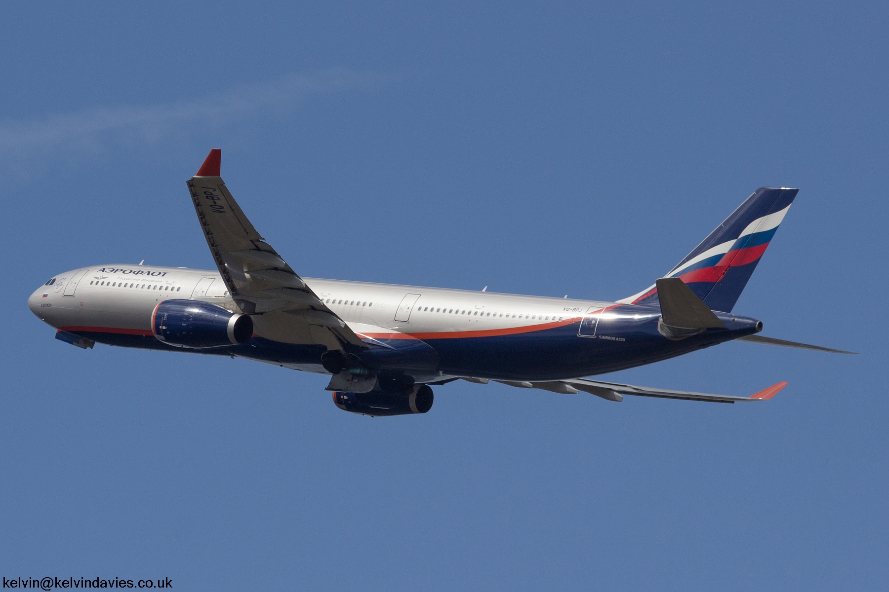 Aeroflot A330 VQ-BPJ