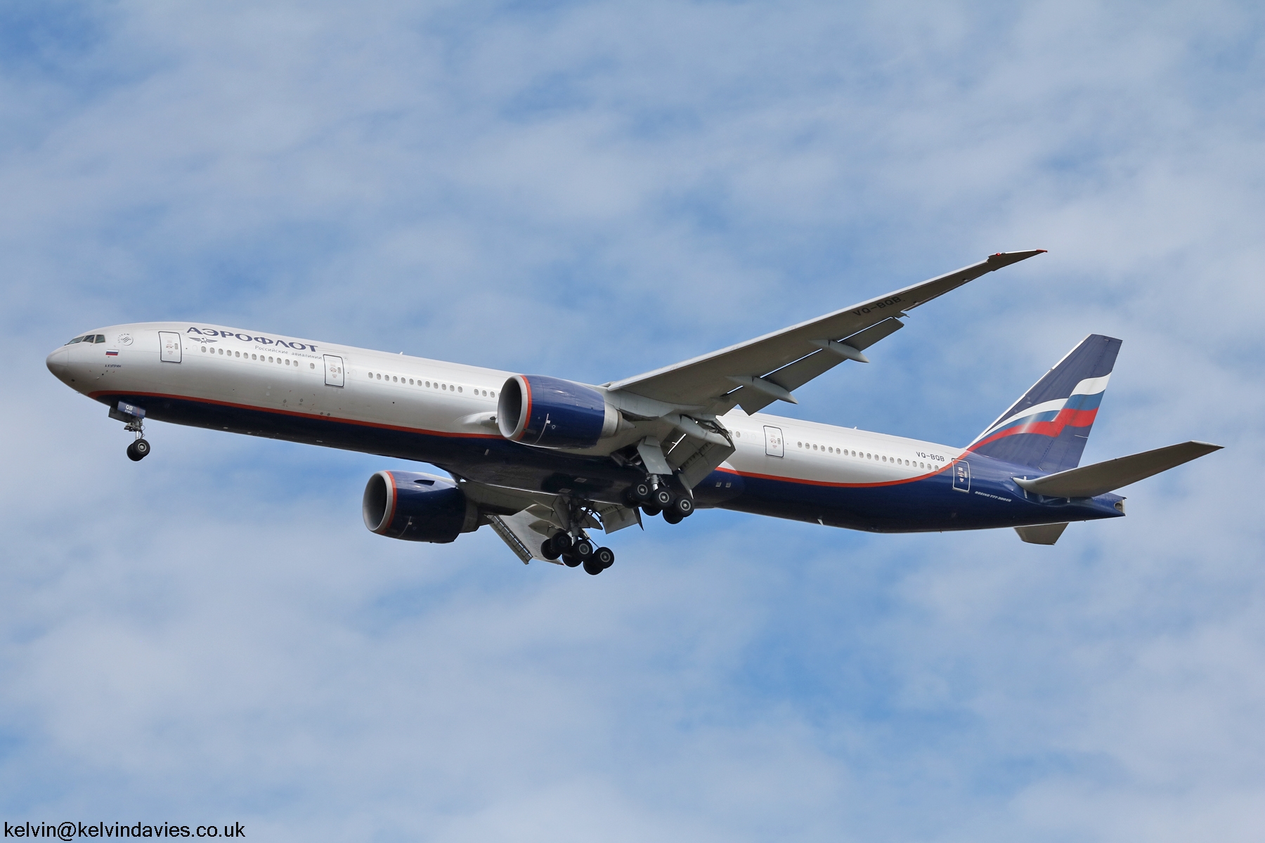 Aeroflot 777 VQ-BQB