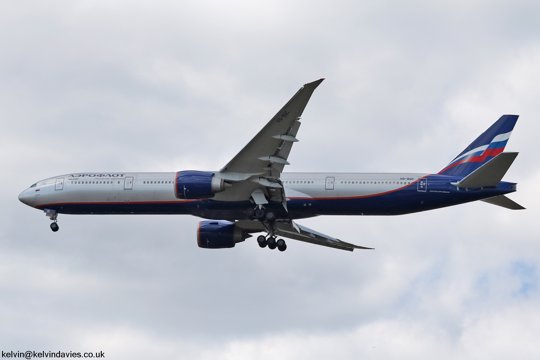 Aeroflot 777 VQ-BQC
