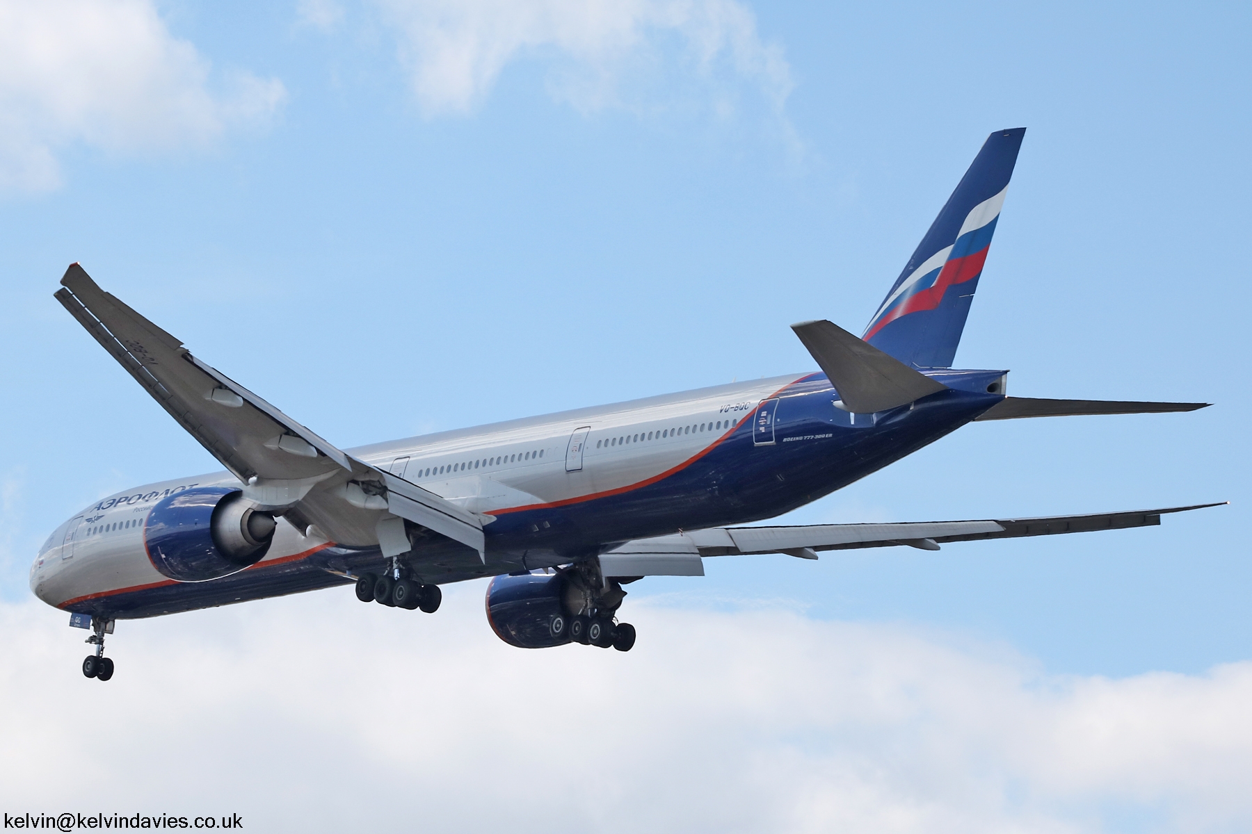 Aeroflot 777 VQ-BQC
