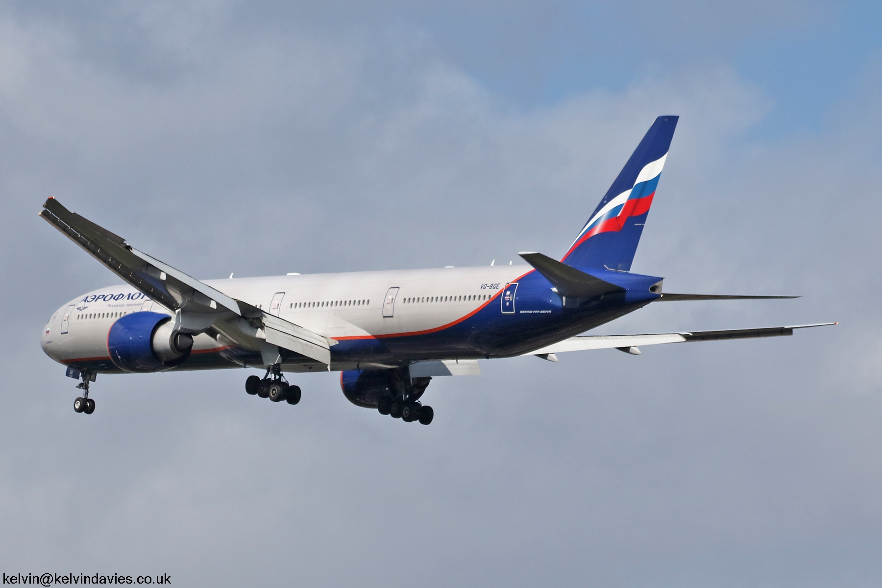 Aeroflot 777 VQ-BQE
