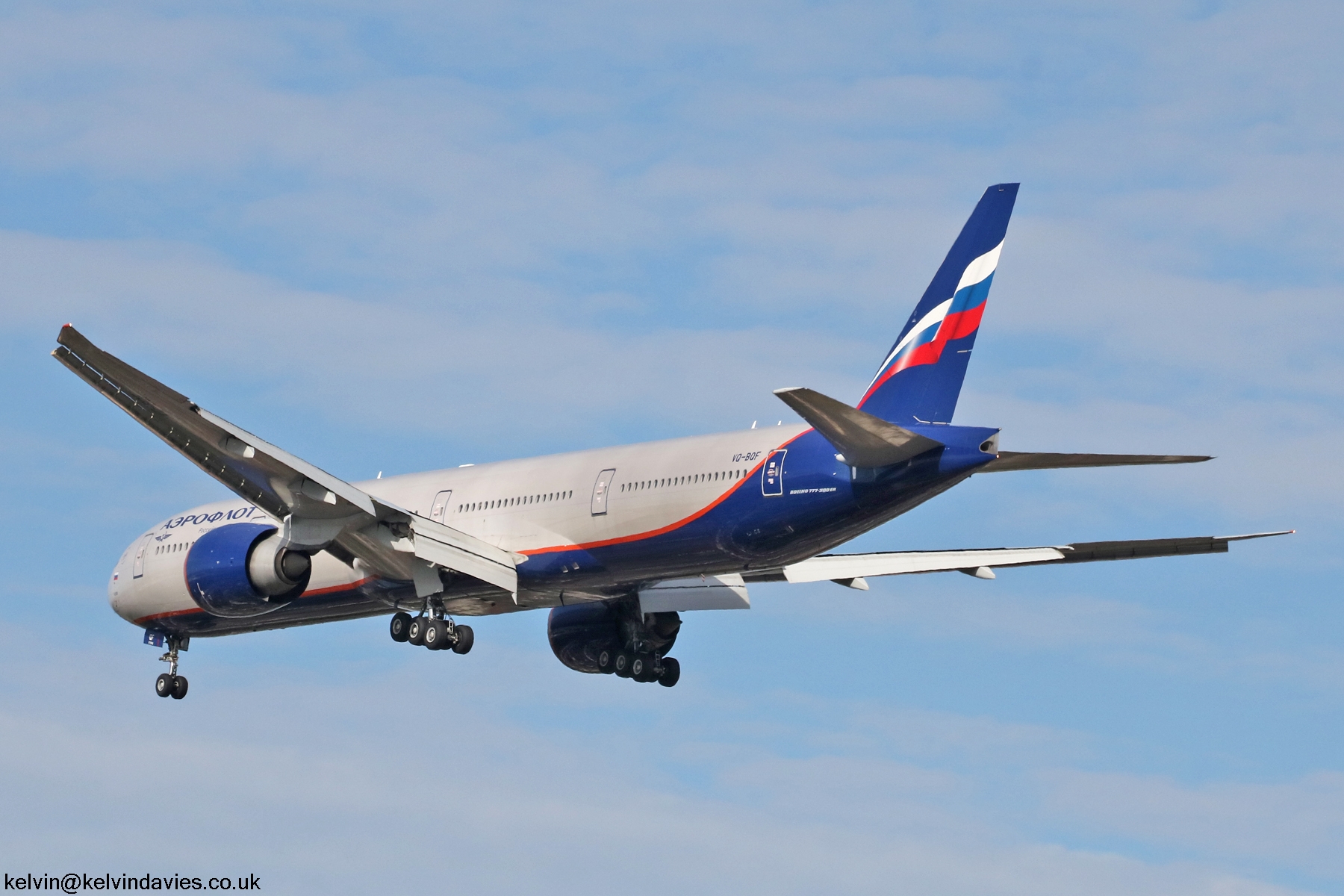 Aeroflot 777 VQ-BQF