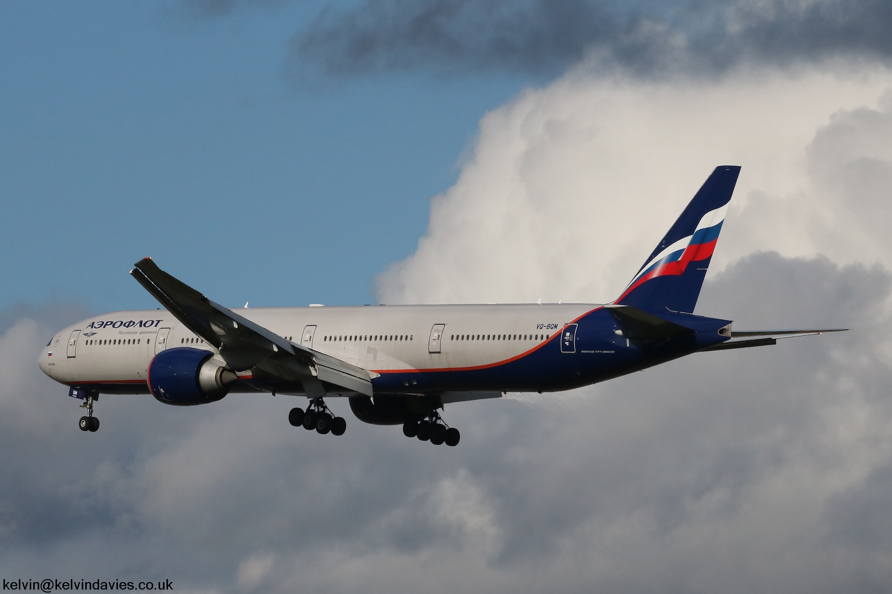 Aeroflot 777 VQ-BQM