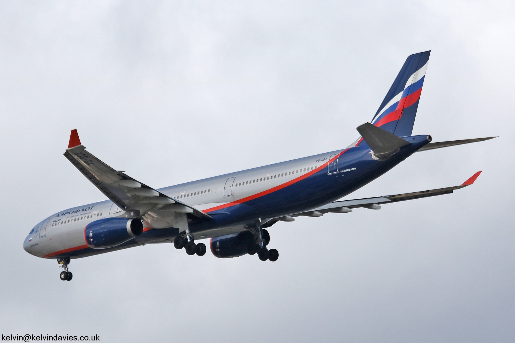 Aeroflot A330 VQ-BQX