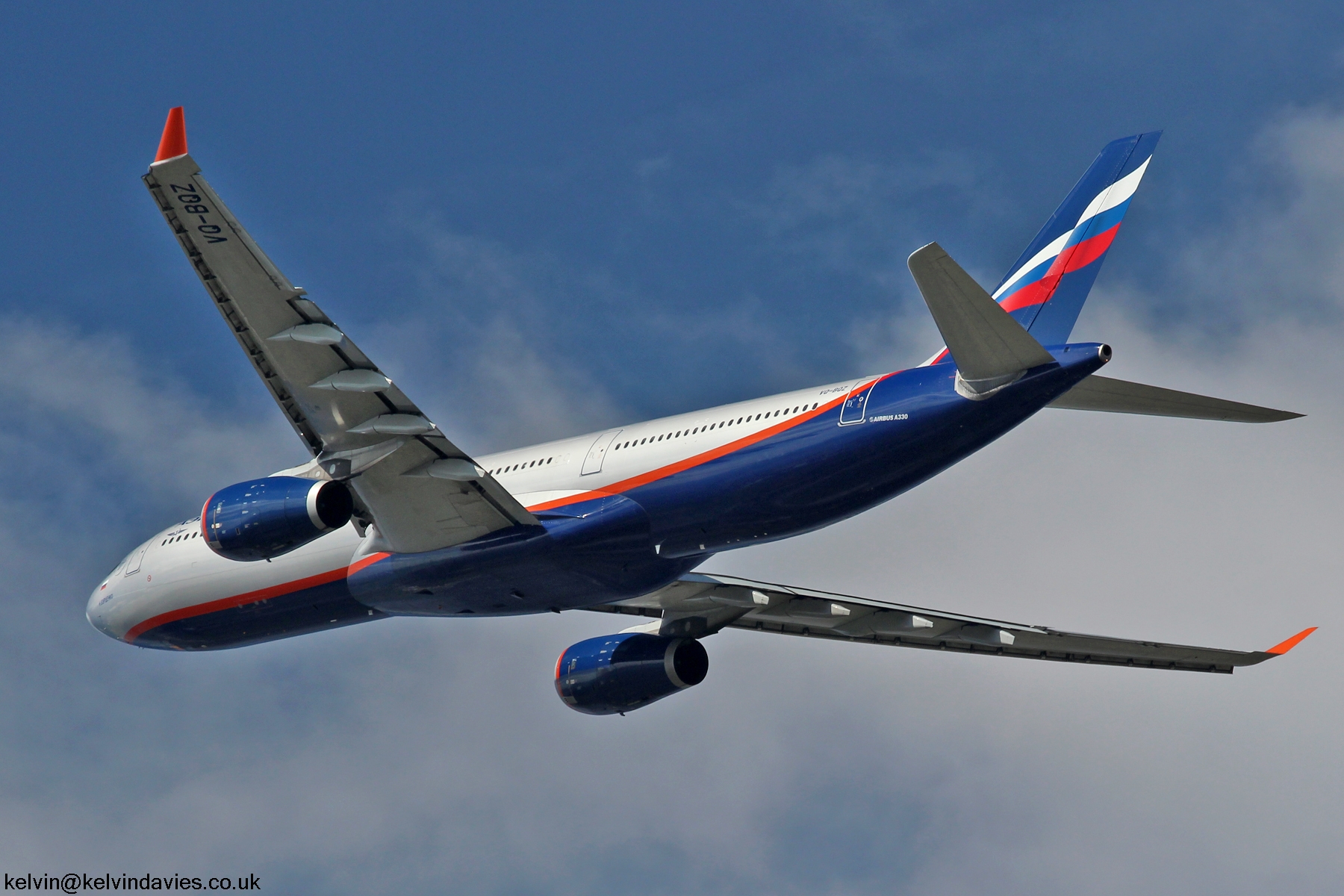 Aeroflot A330 VQ-BQZ