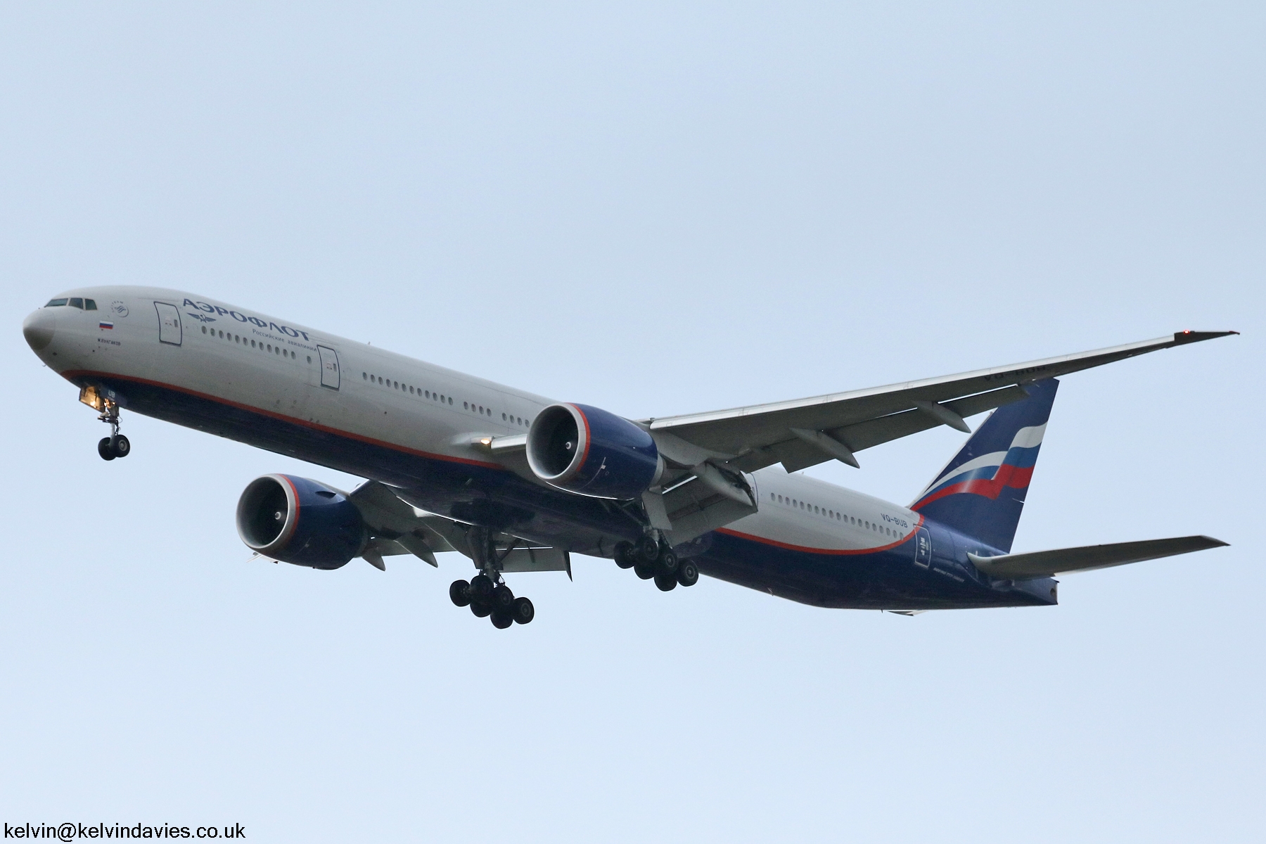 Aeroflot 777 VQ-BUB