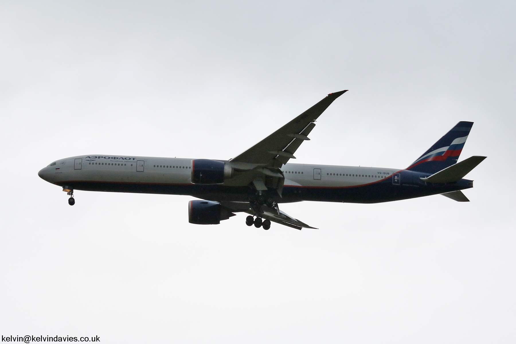 Aeroflot 777 VQ-BUB