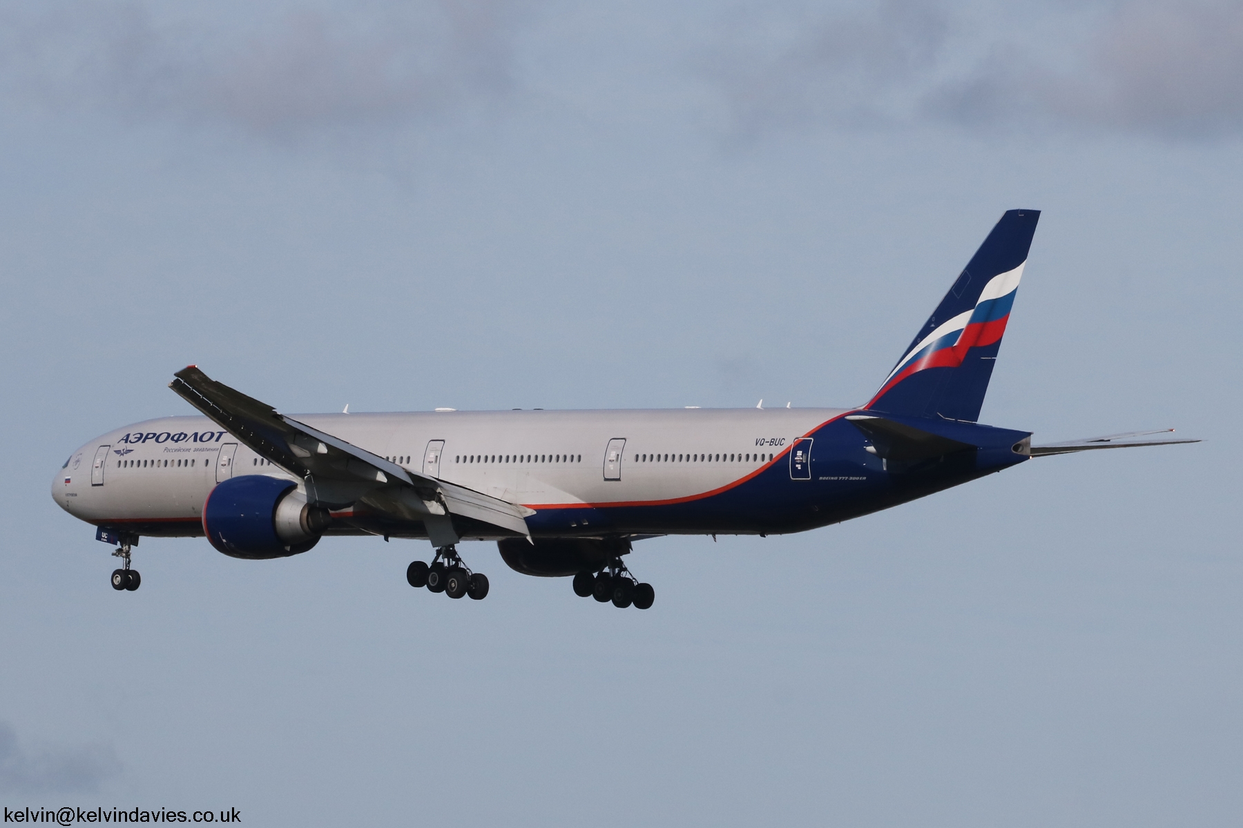 Aeroflot 777 VQ-BUC