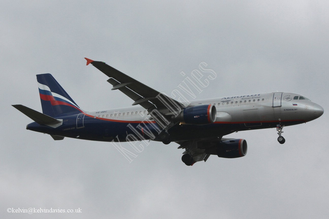 Aeroflot A320 VQ-BBC