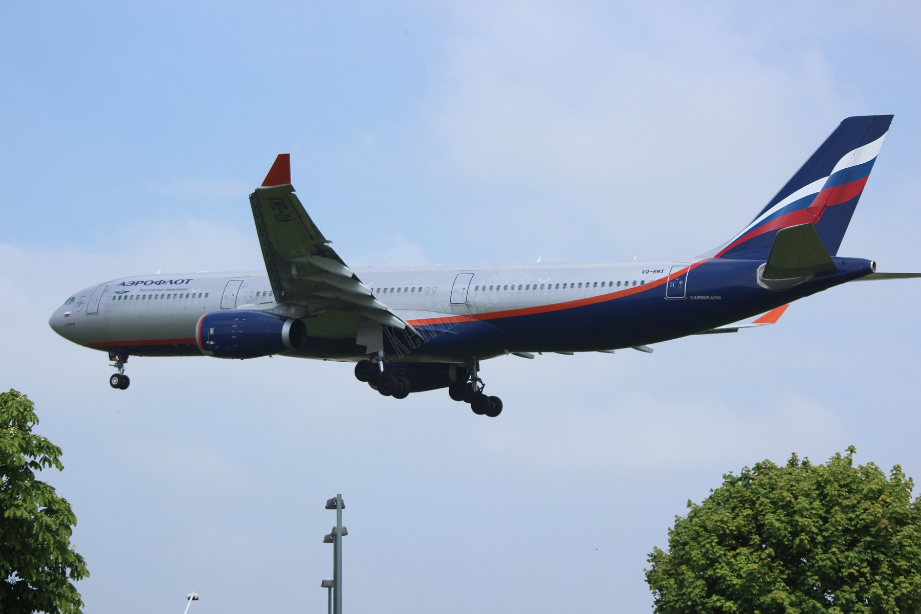 Aeroflot A330 VQ-BMX