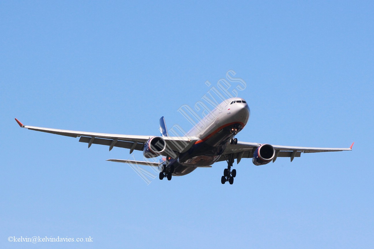 Aeroflot A330 VQ-BPK
