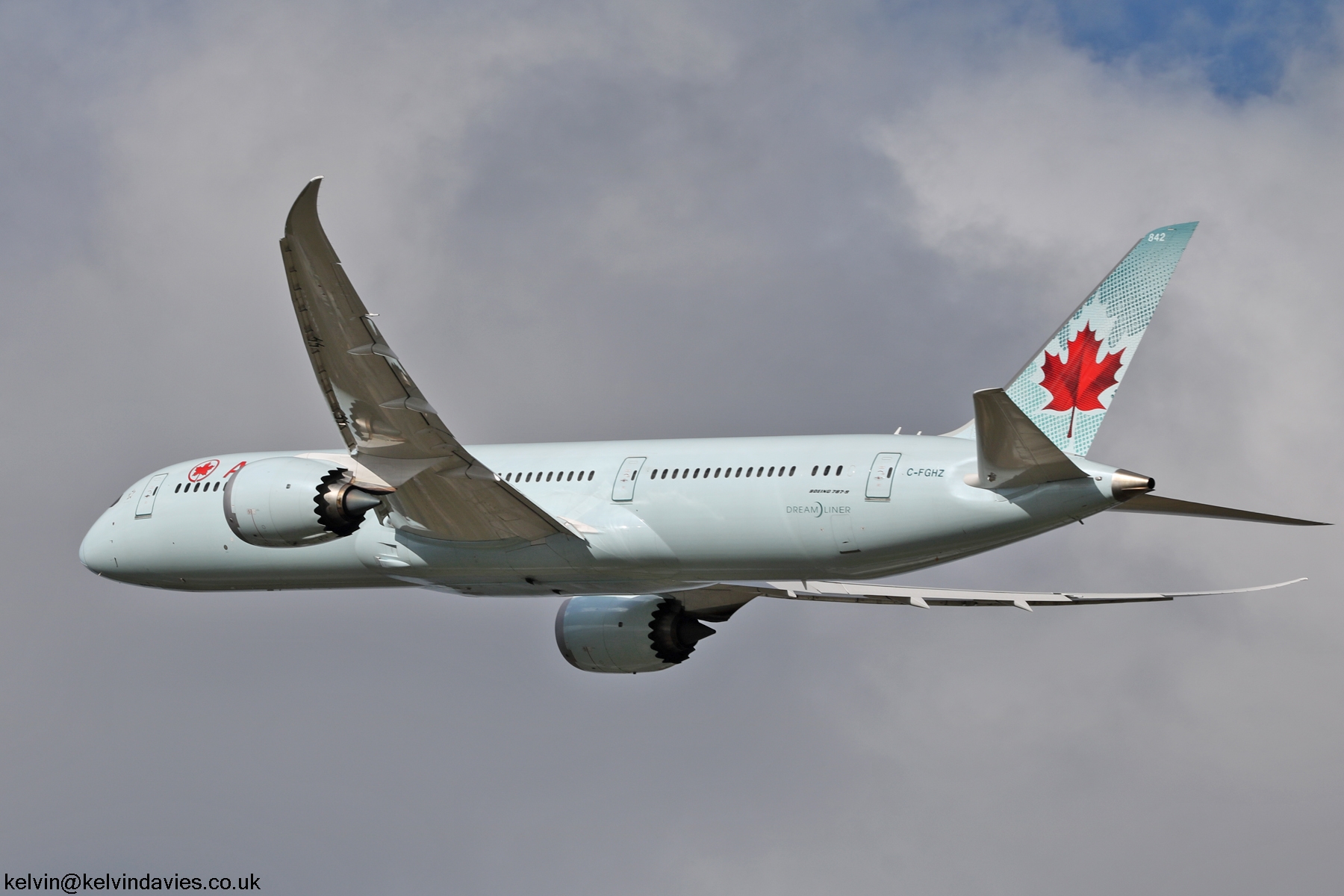 Air Canada 787 C-FGHZ