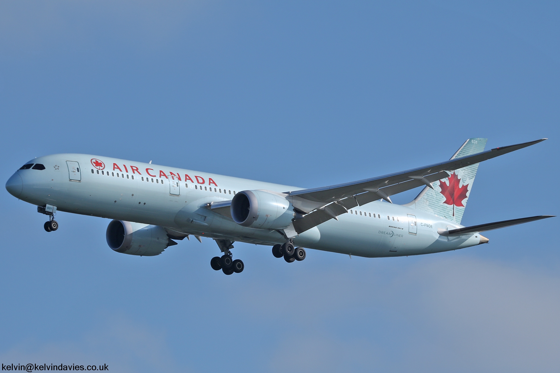 Air Canada 787 C-FNOE