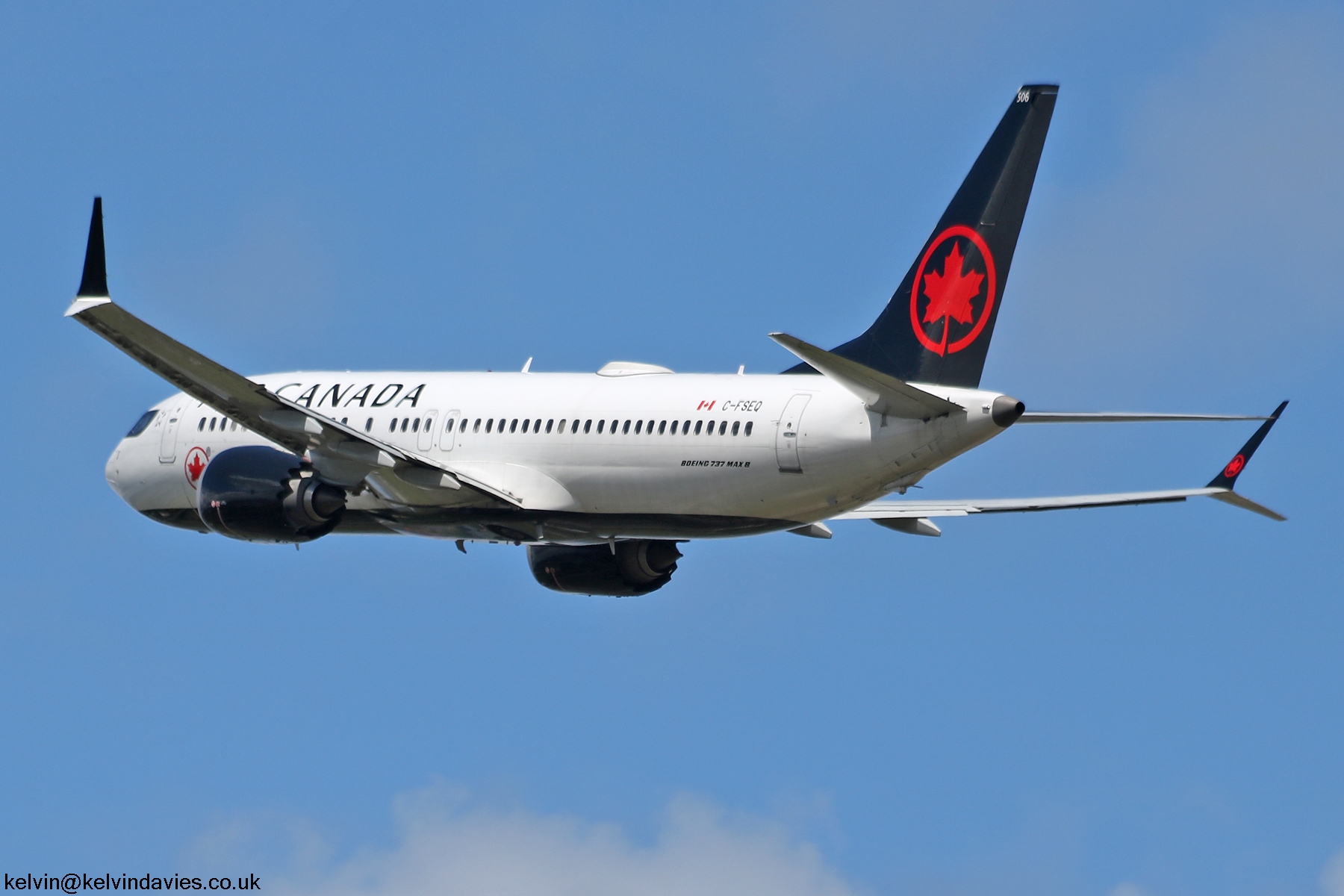 Air Canada 737MAX C-FSEQ