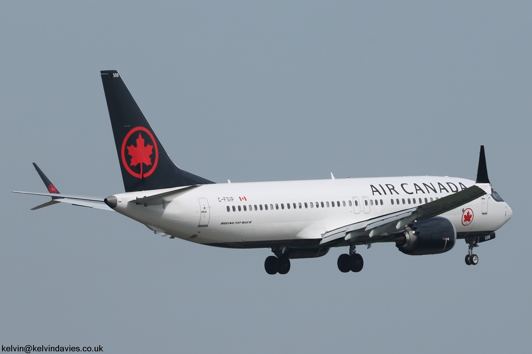 Air Canada 737Max C-FSIP