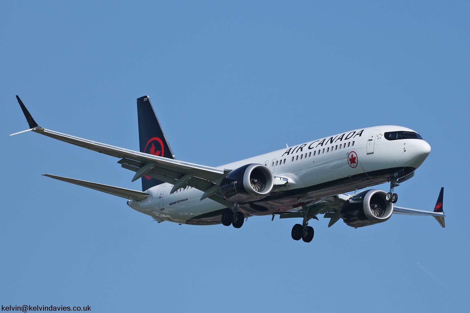 Air Canada 737Max C-FSJH