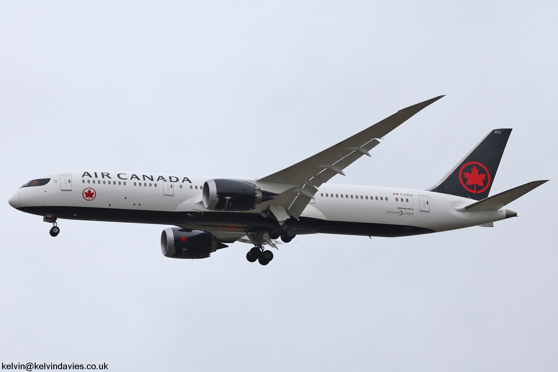Air Canada 787 C-FVLQ