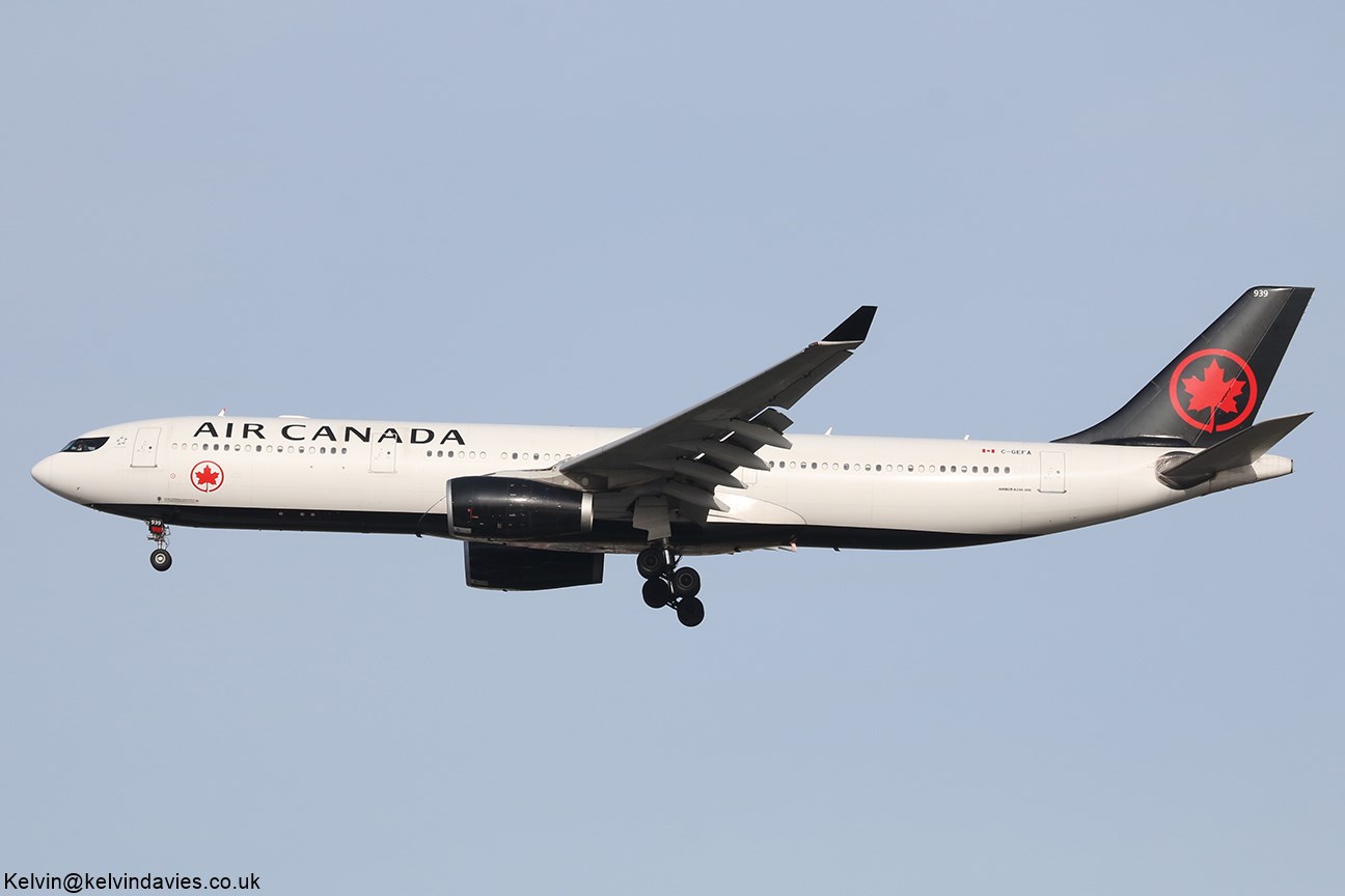 Air Canada A330 C-GEFA