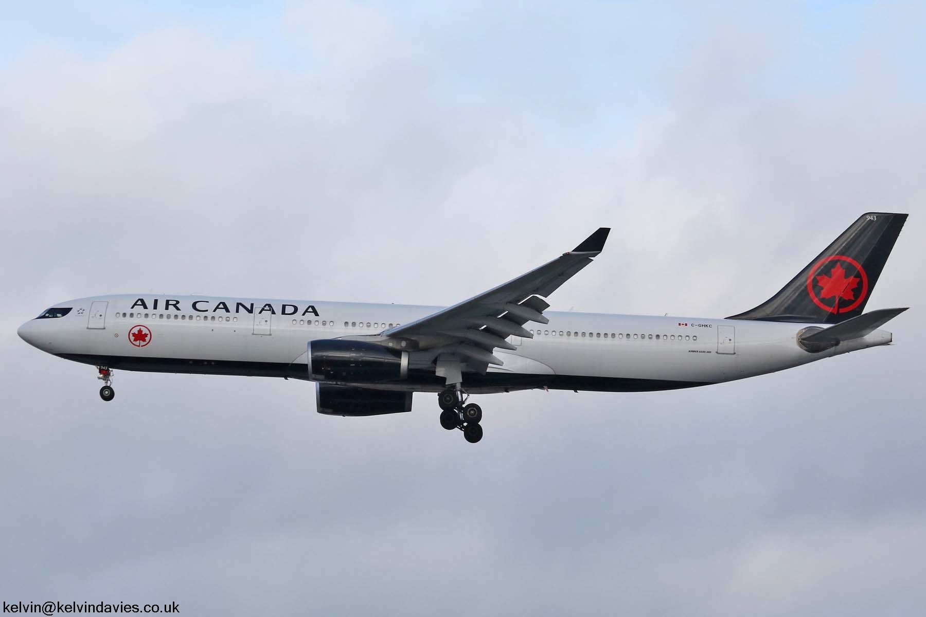 Air Canada A330 C-GHKC