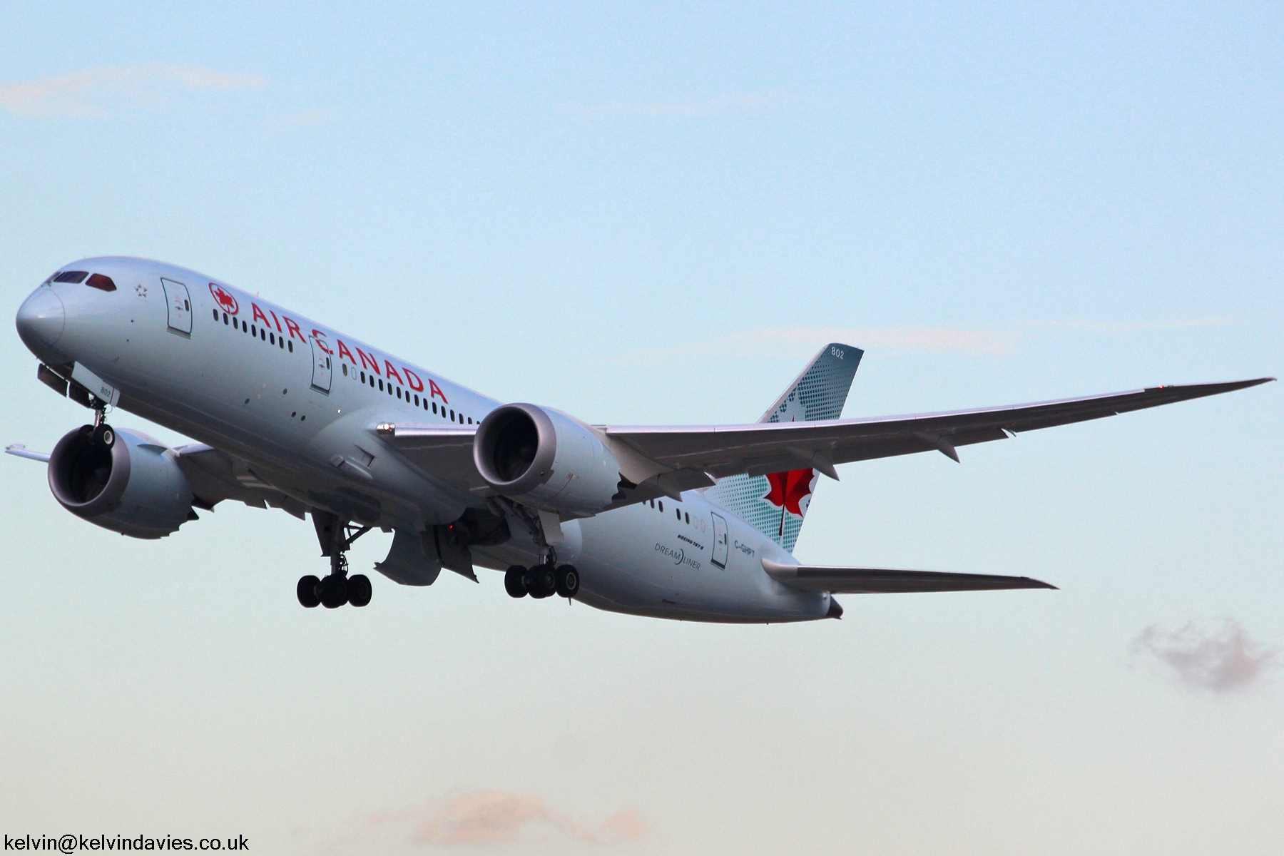 Air Canada 787 C-GHPT