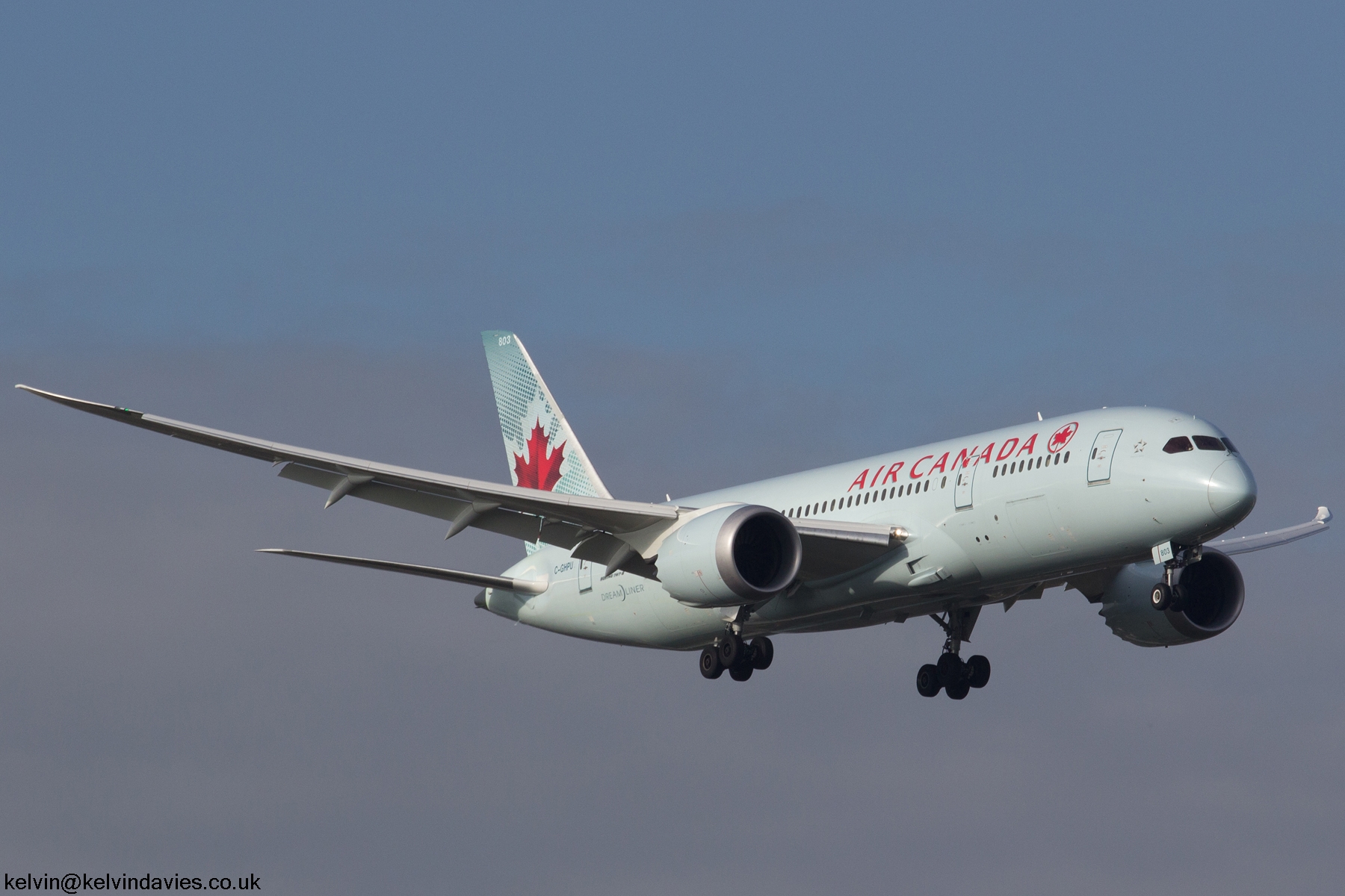 Air Canada 787 C-GHPU