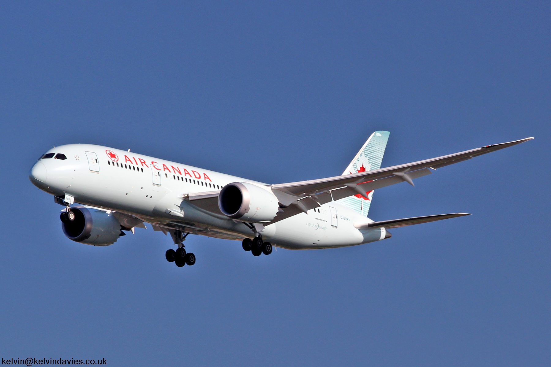 Air Canada 787 C-GHPV