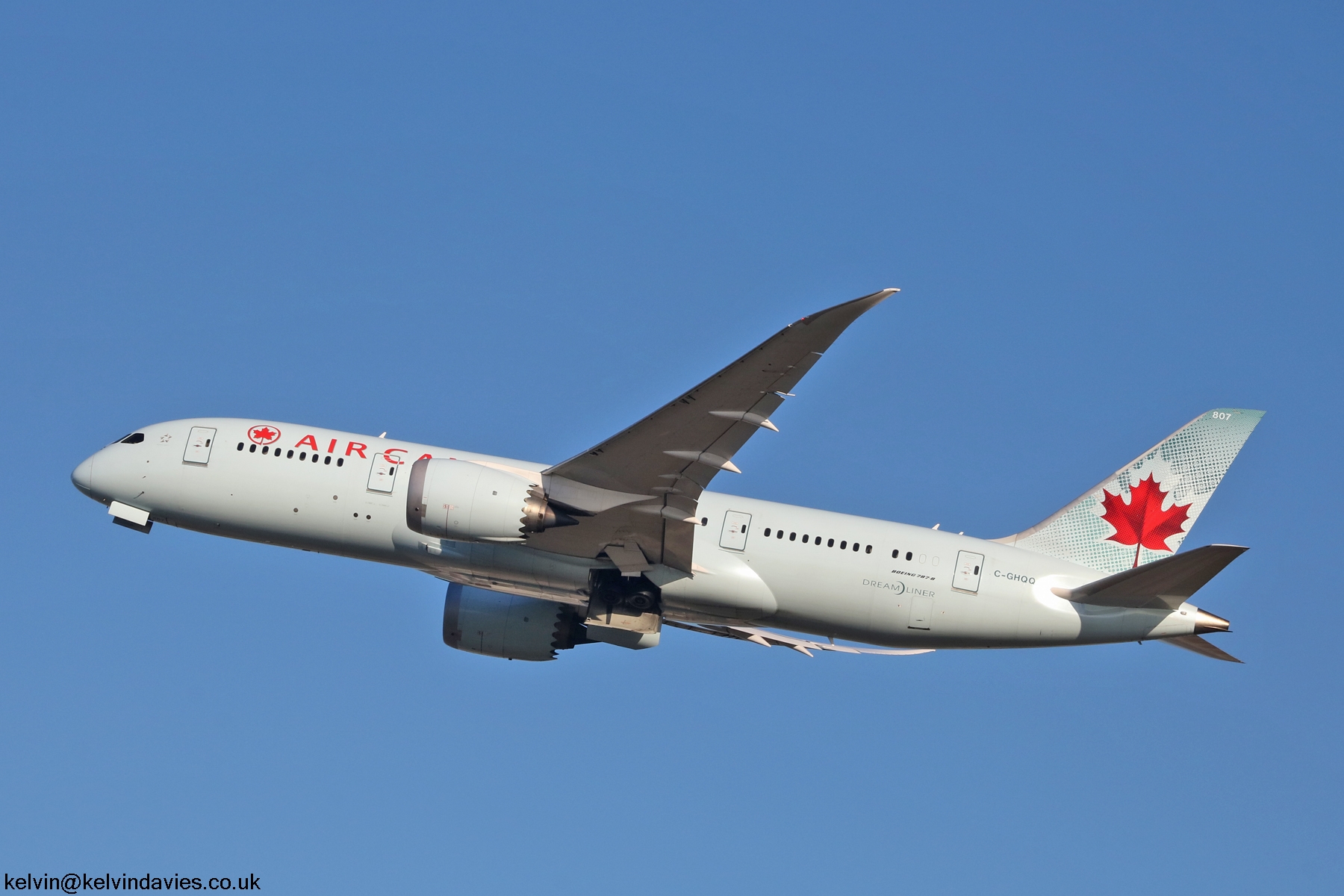 Air Canada 787 C-GHQQ