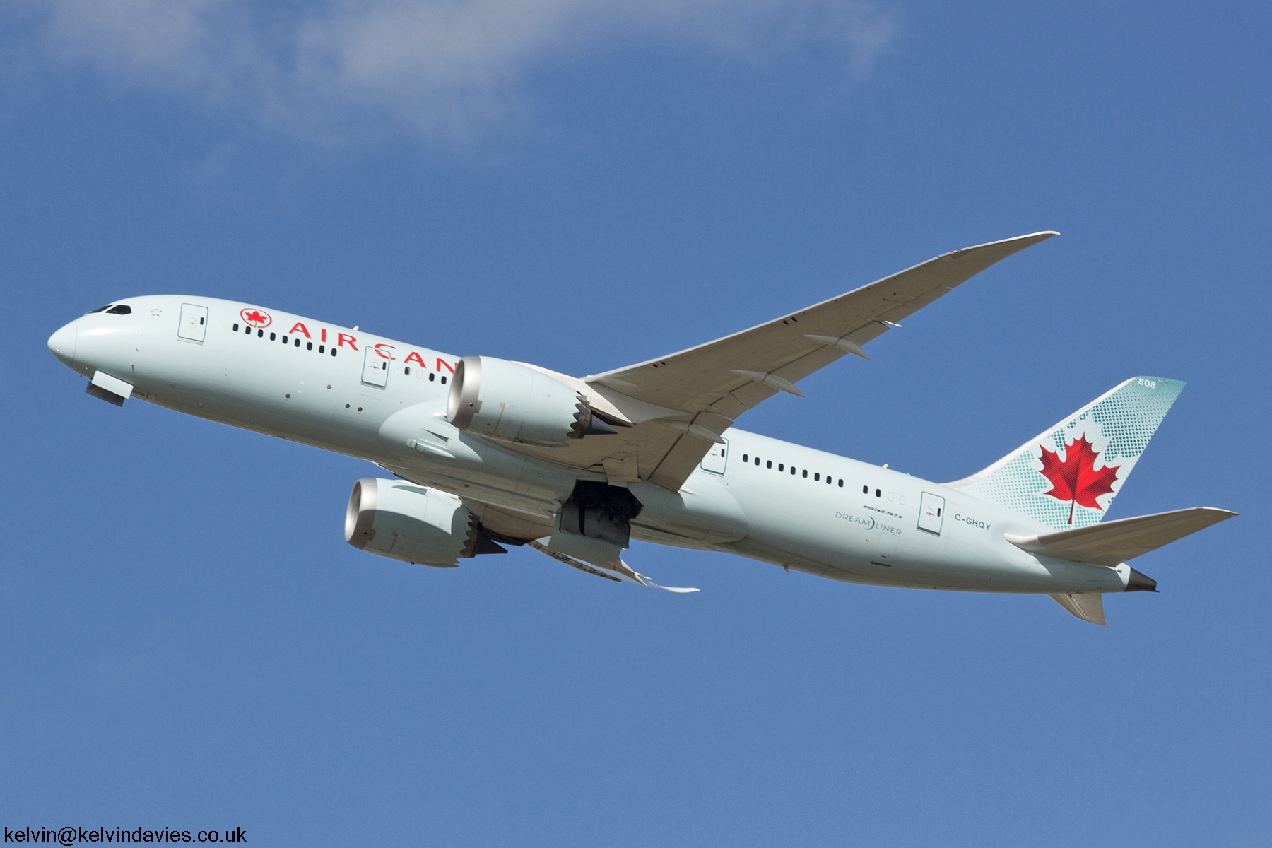 Air Canada 787 C-GHQY