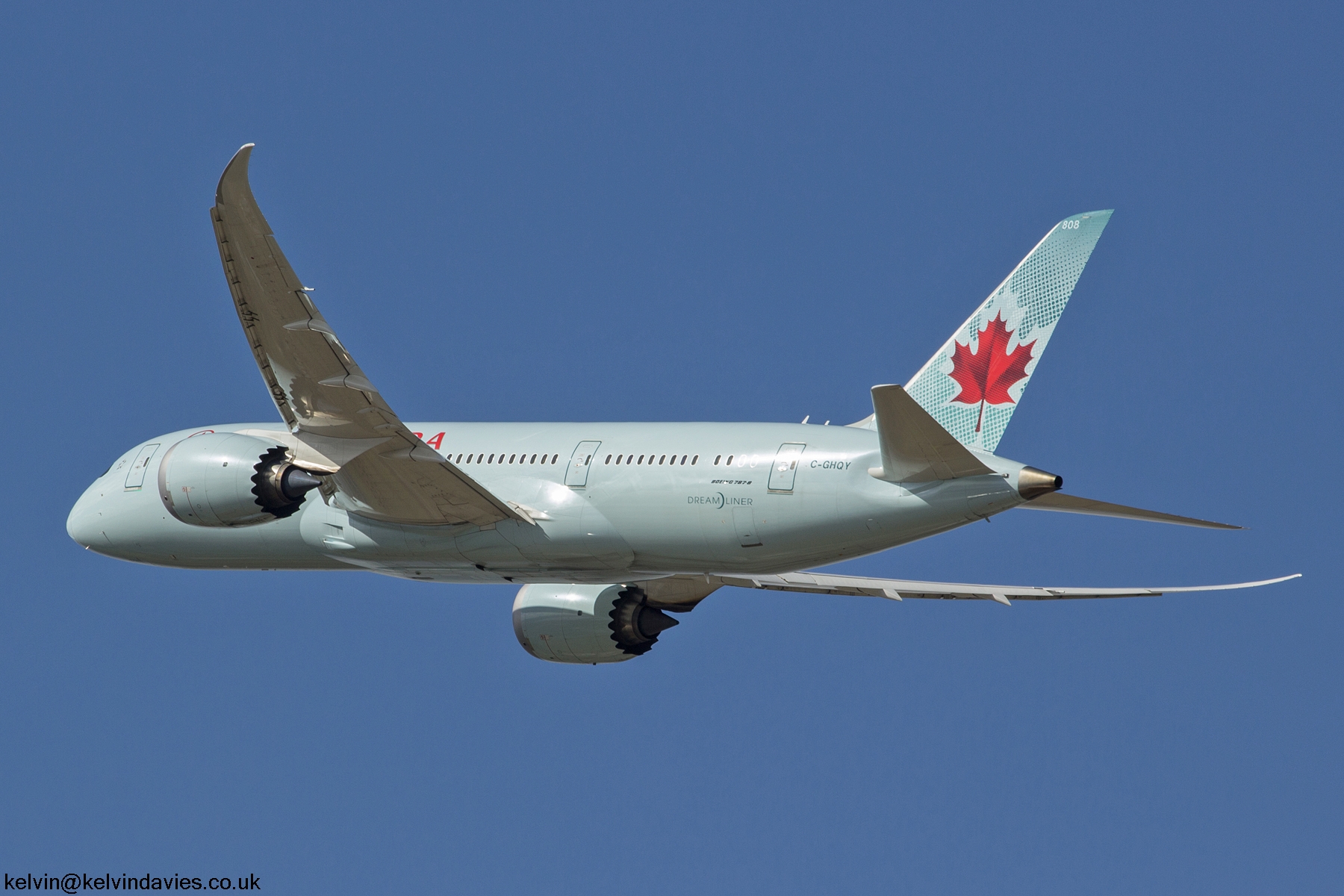 Air Canada 787 C-GHQY