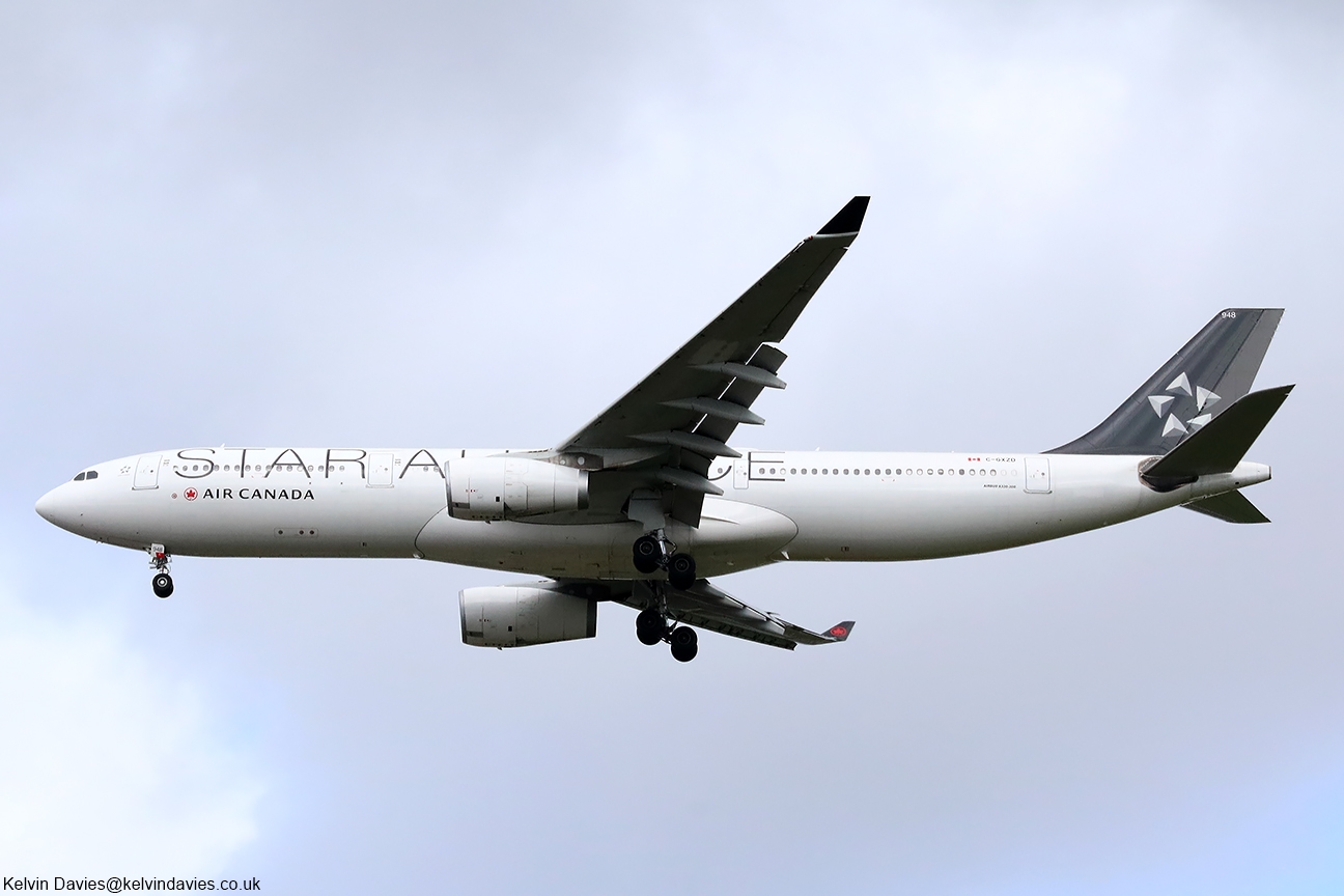 Air Canada A330 C-GXZD
