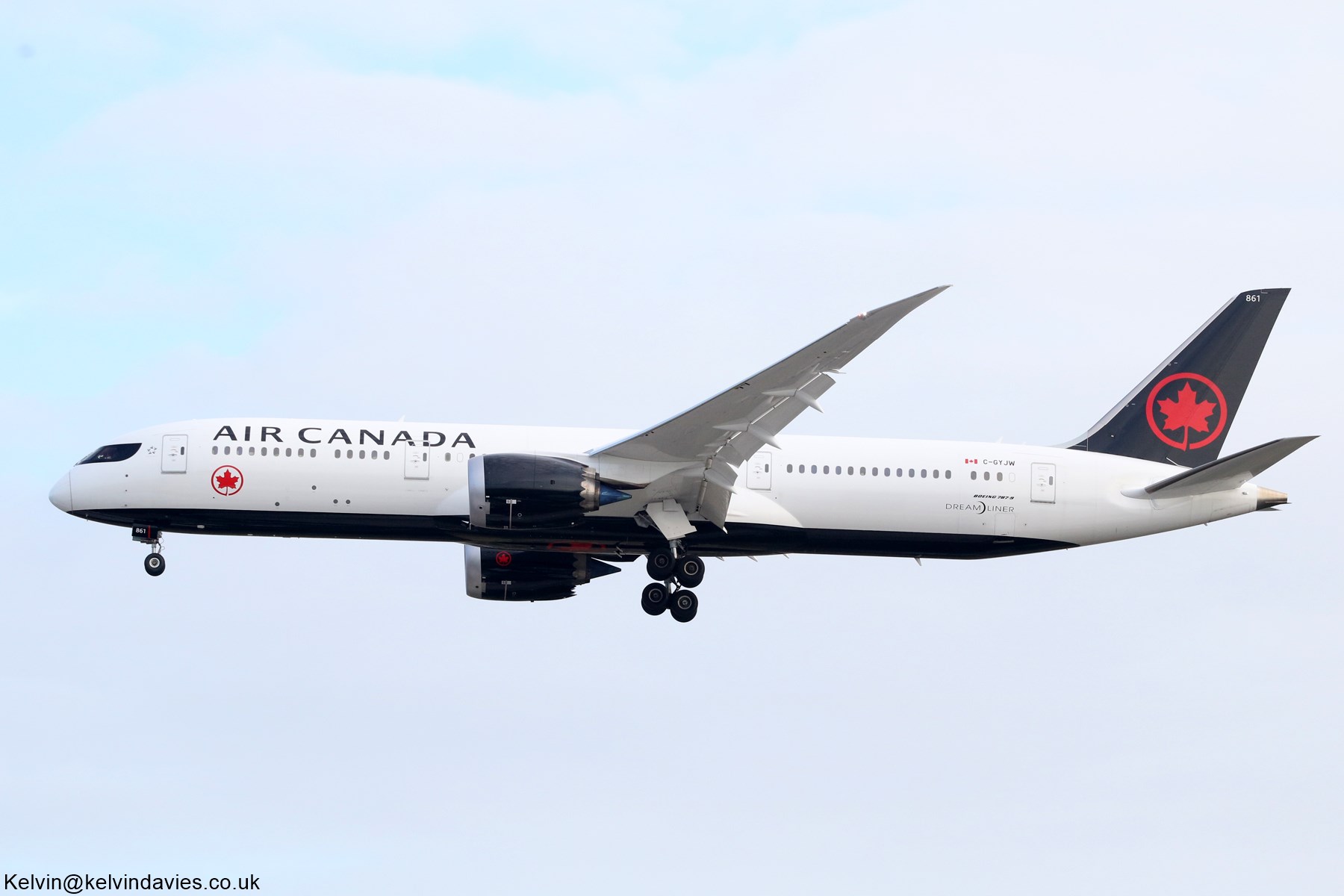 Air Canada 787 C-GYJW