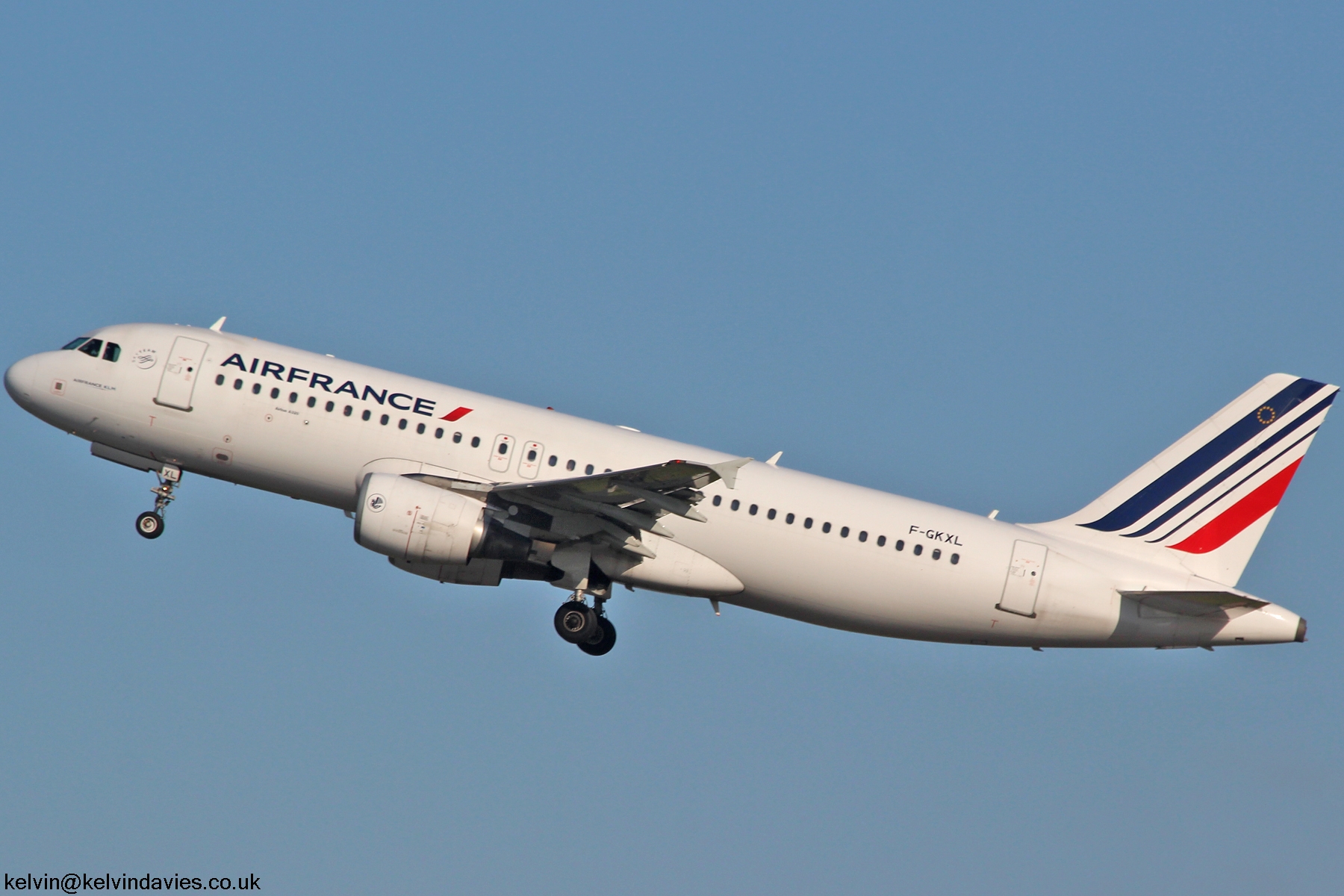 Air France A320 F-GKXL