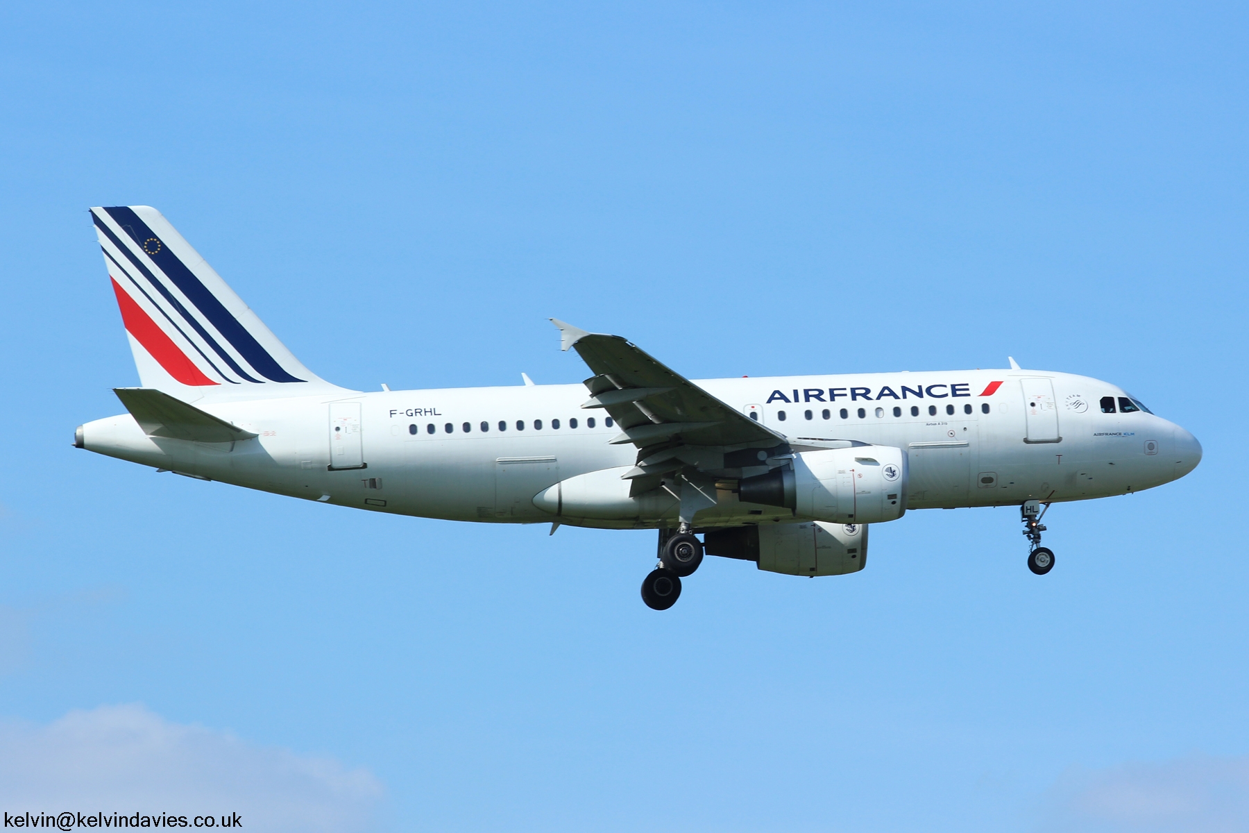 Air France A319 F-GRHL