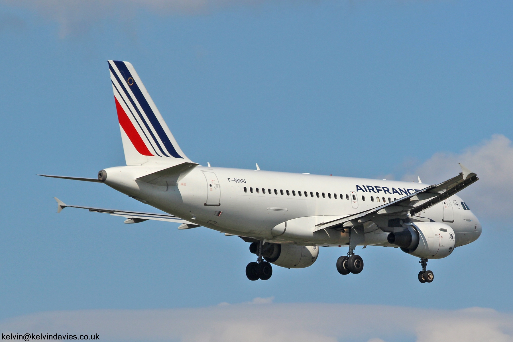 Air France A319 F-GRHU