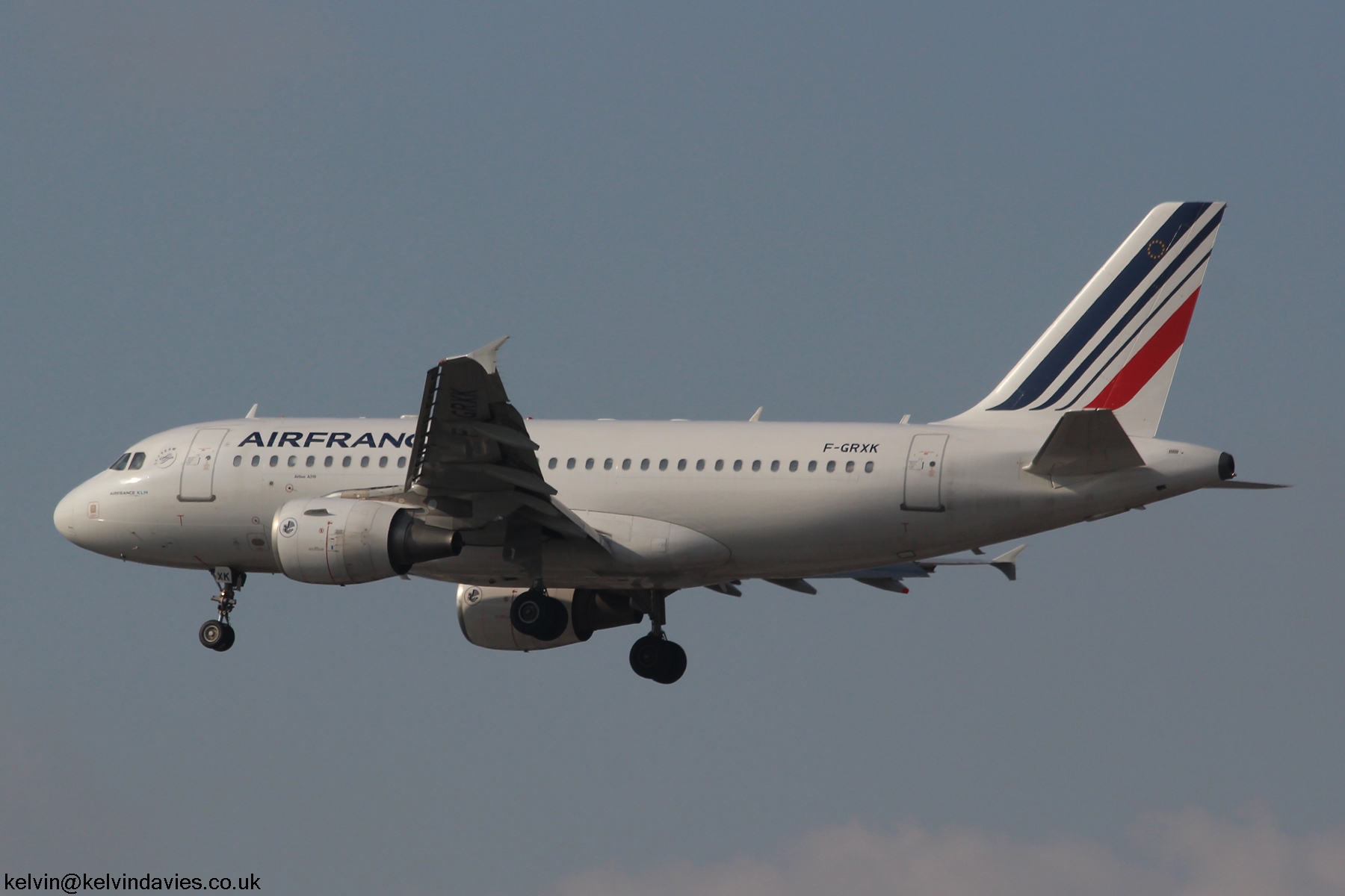 Air France A319 F-GRXK