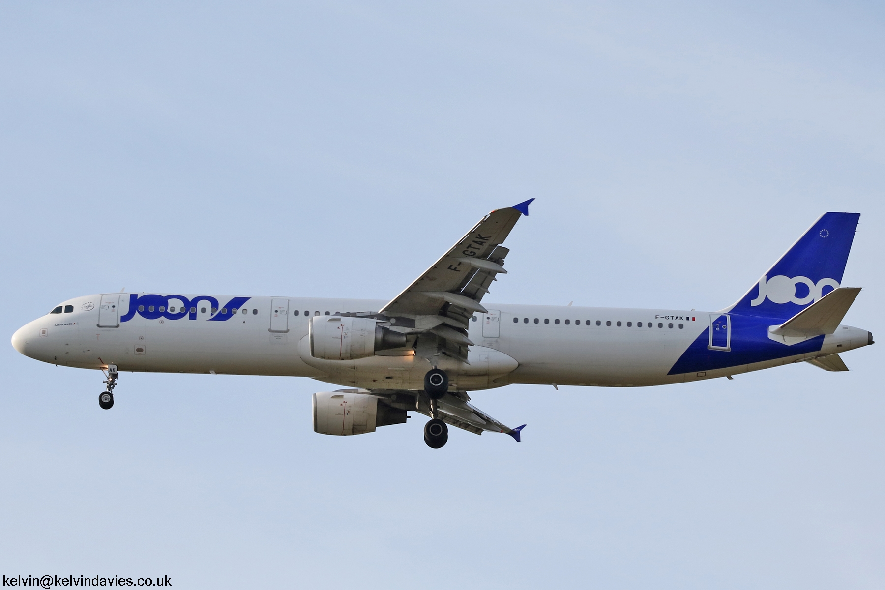 Air France/Joon A321 F-GTAK