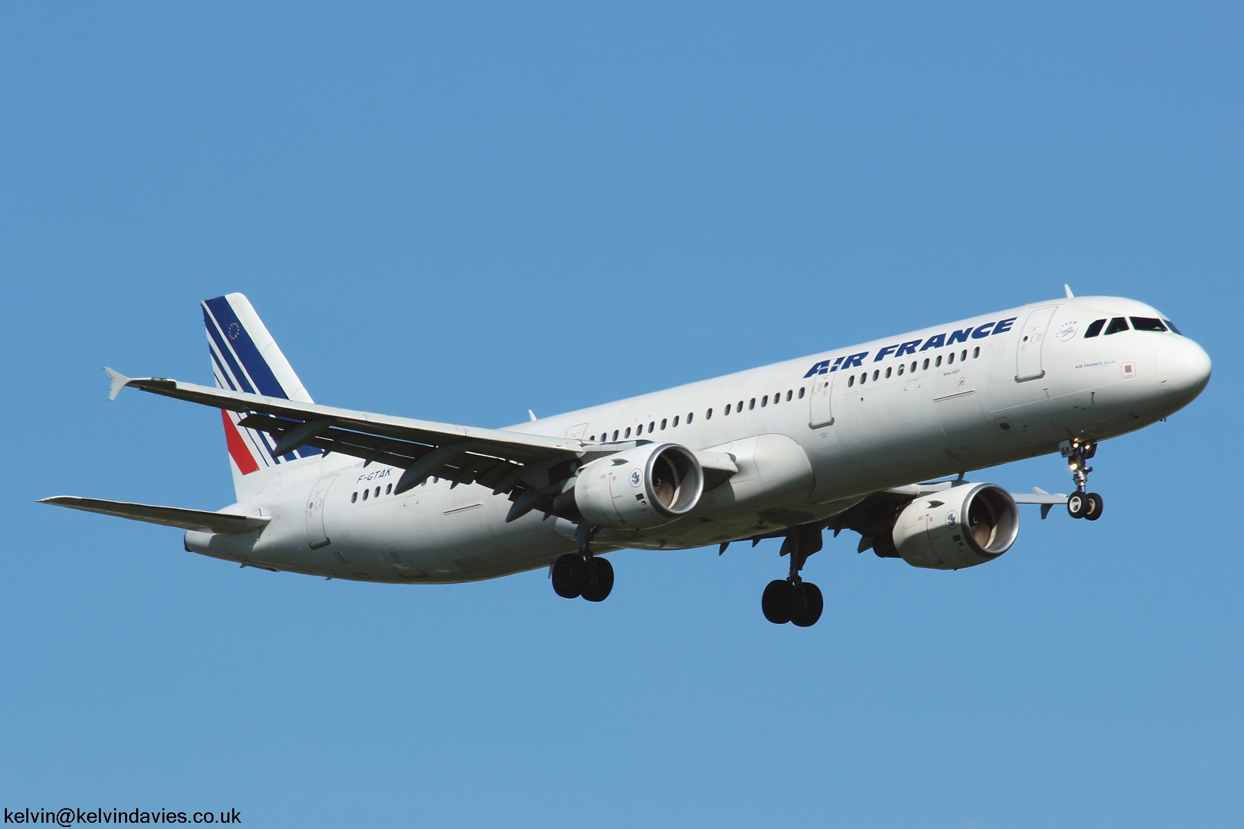 Air France A321 F-GTAK