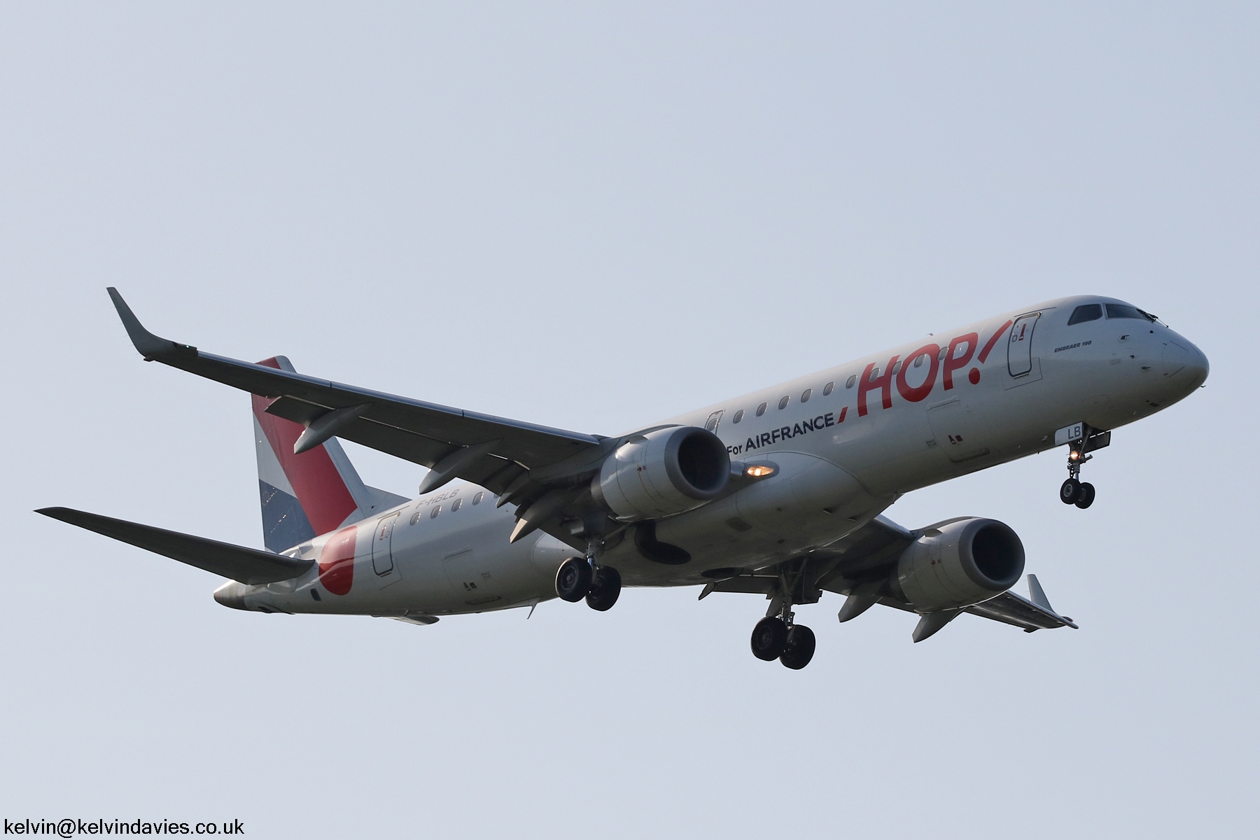 Air France/Hop! Emb 190 F-HBLB