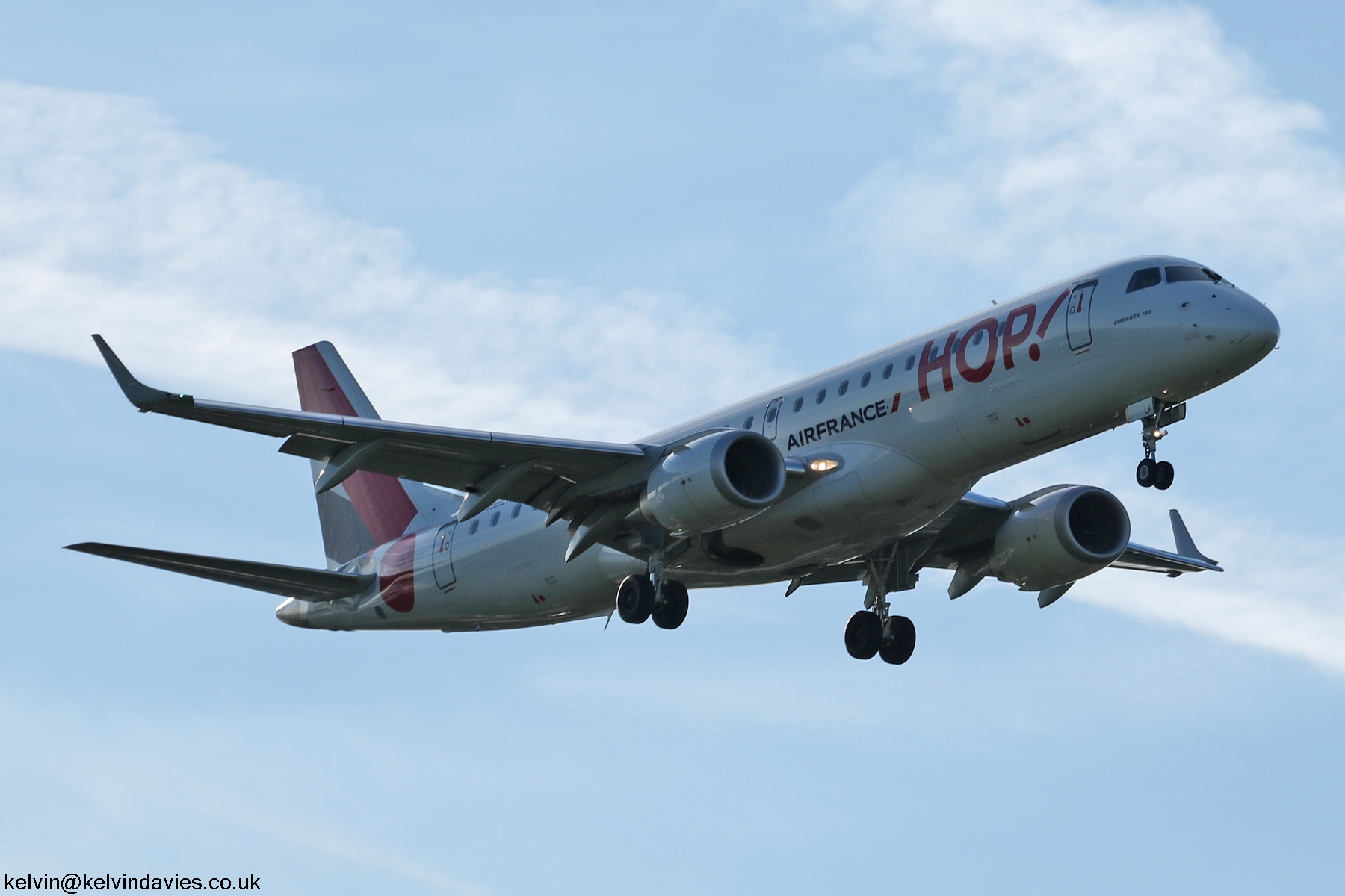 Air France HOP Emb 190 F-HBLK