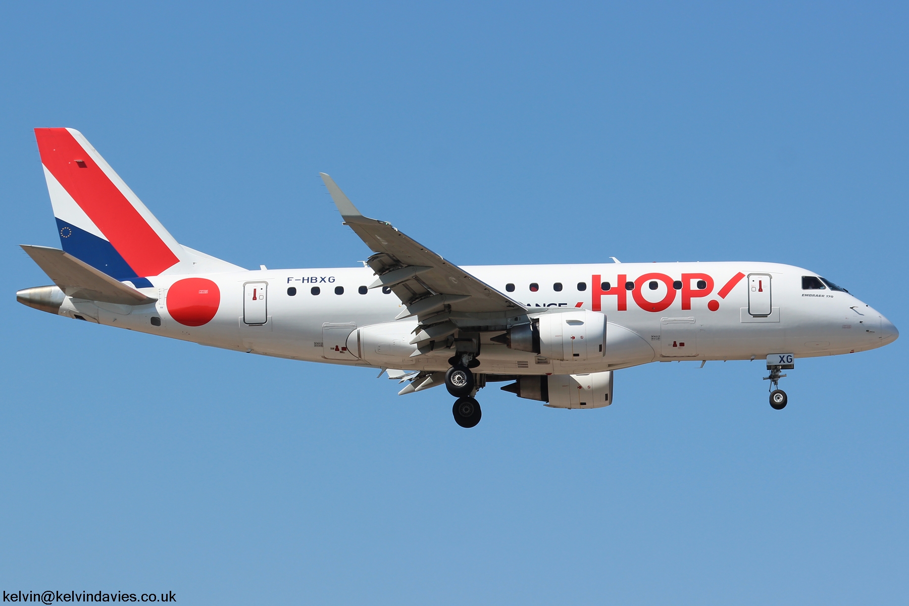 Air France HOP Emb-170 F-HBXG