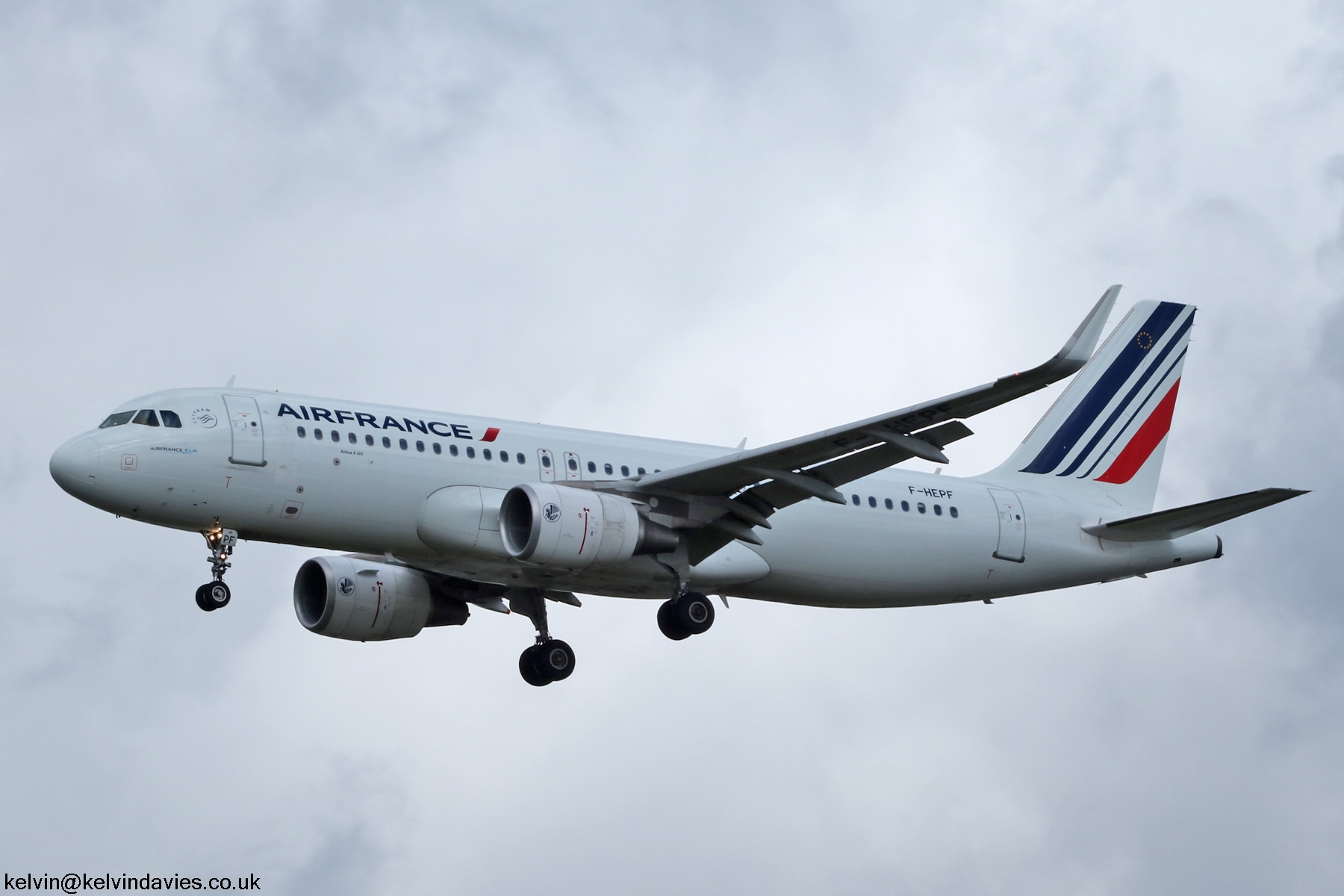 Air France A320 F-HEPF