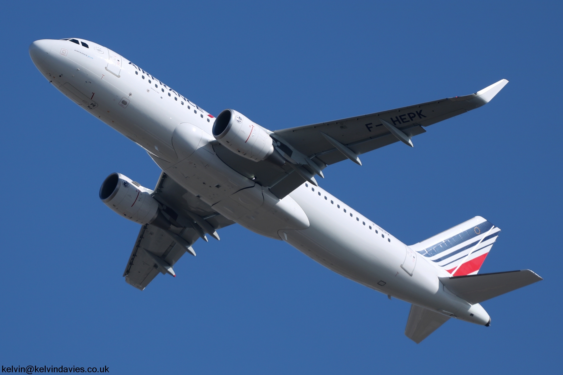 Air France A319 F-HEPK