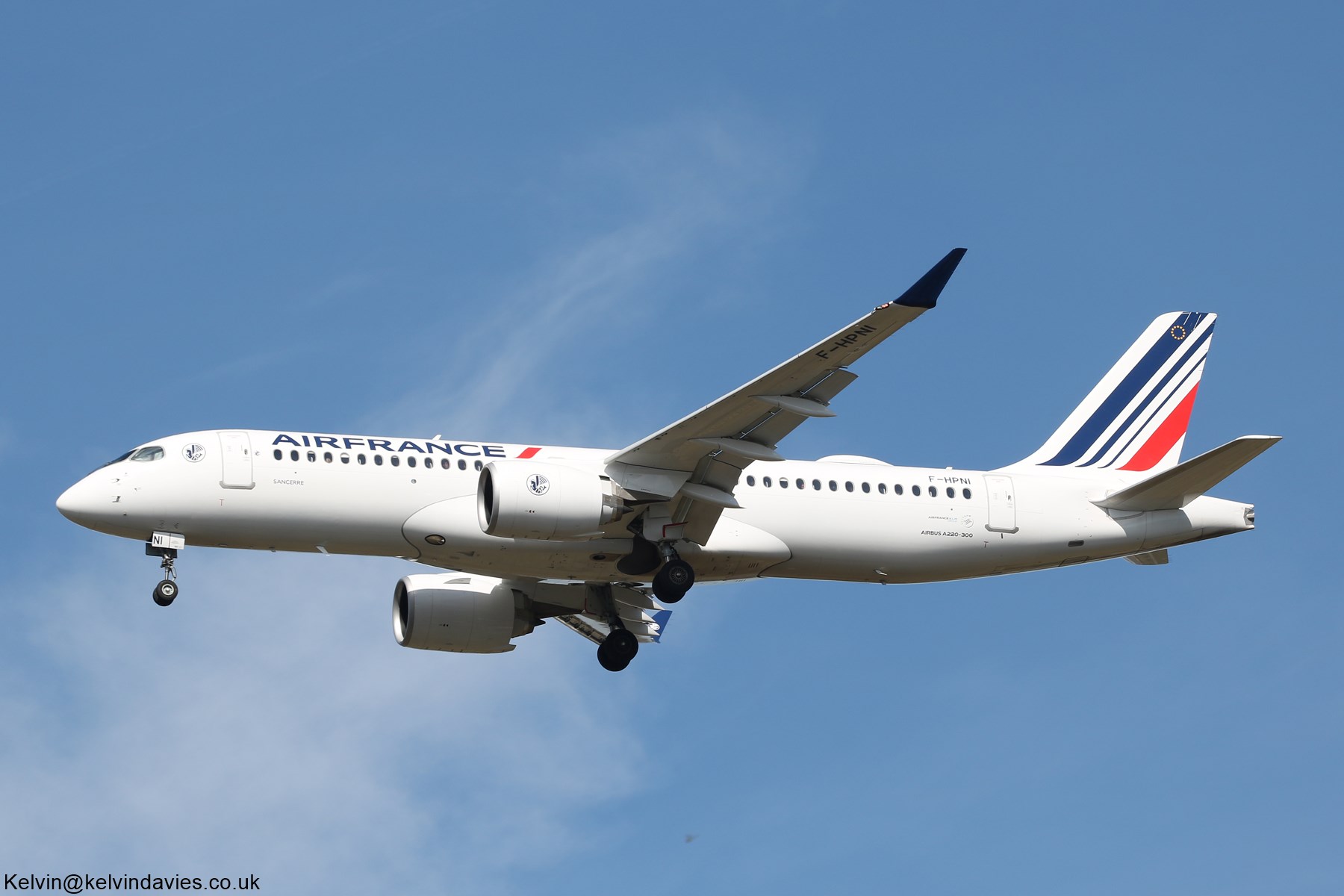 Air France A220 F-HPNI