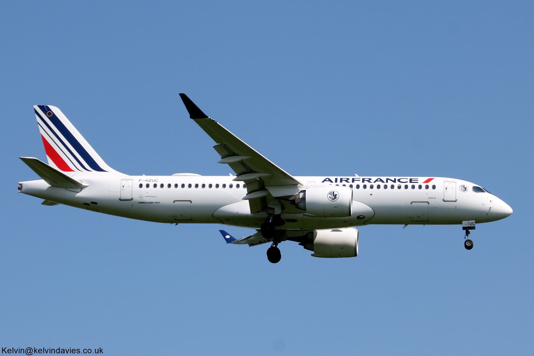 Air France A220 F-HZUC