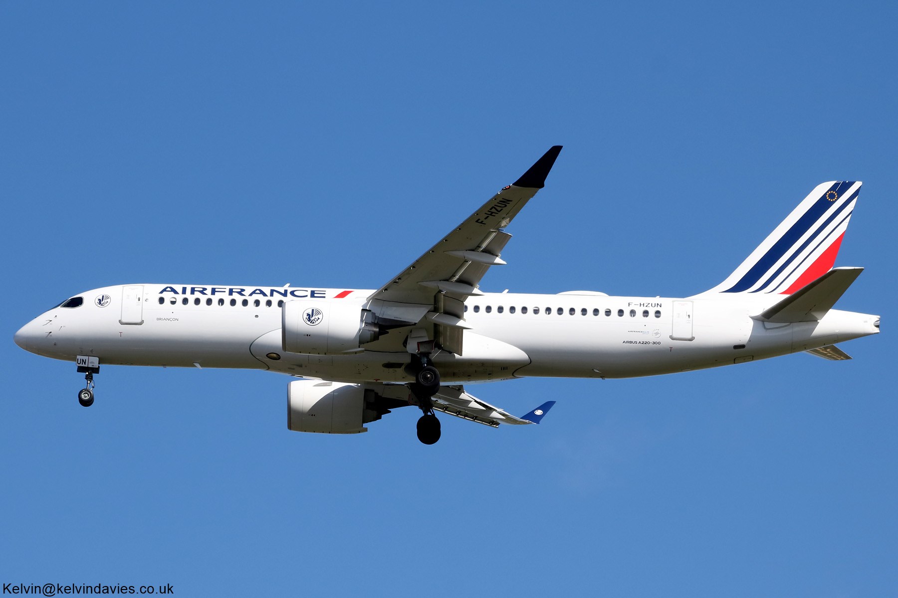 Air France A220 F-HZUN