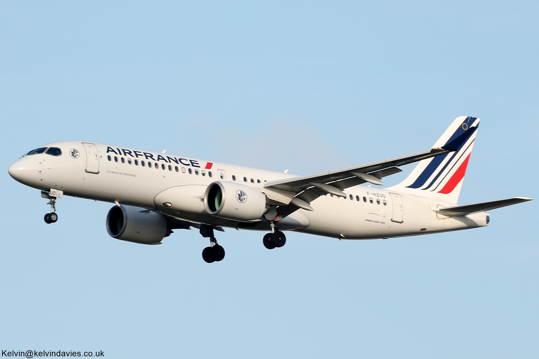 Air France A220 F-HZUO