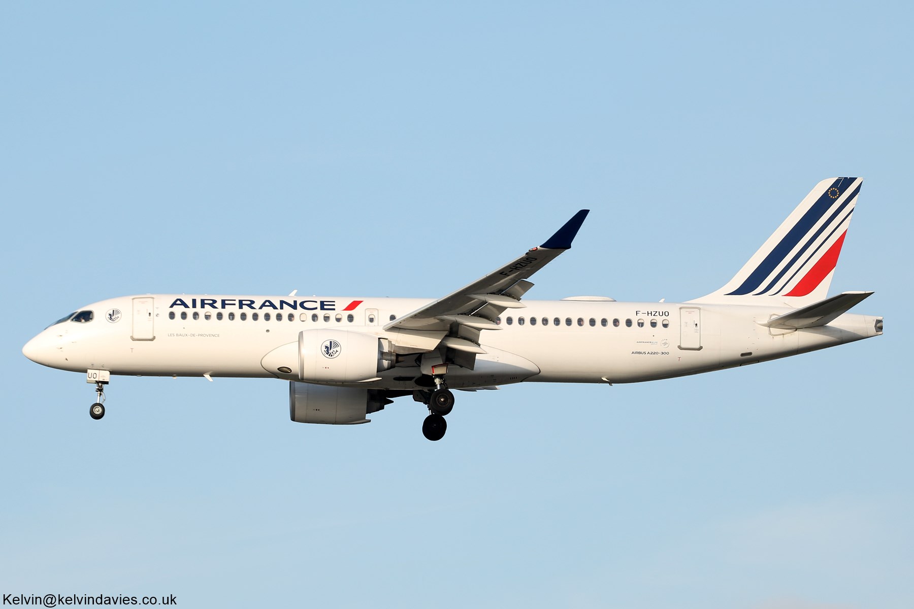 Air France A220 F-HZUO