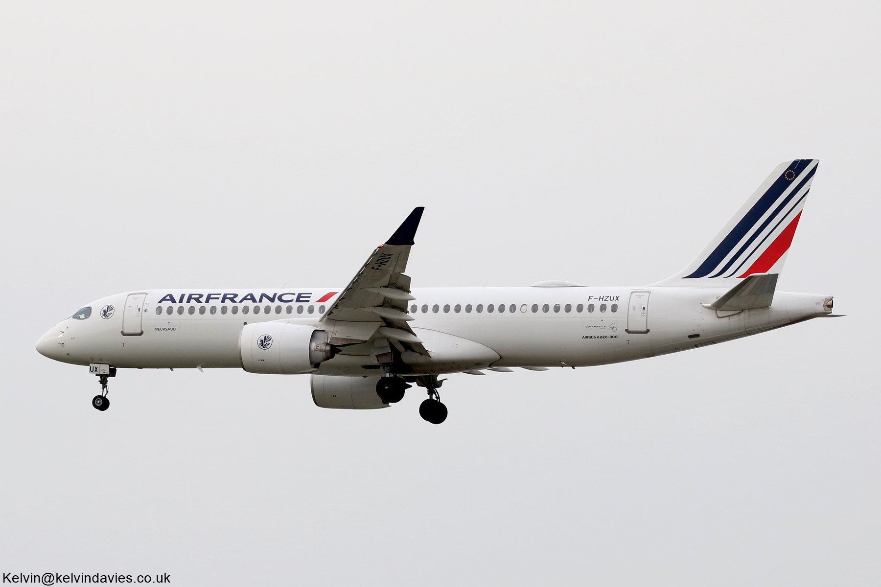 Air France A220 F-HZUX