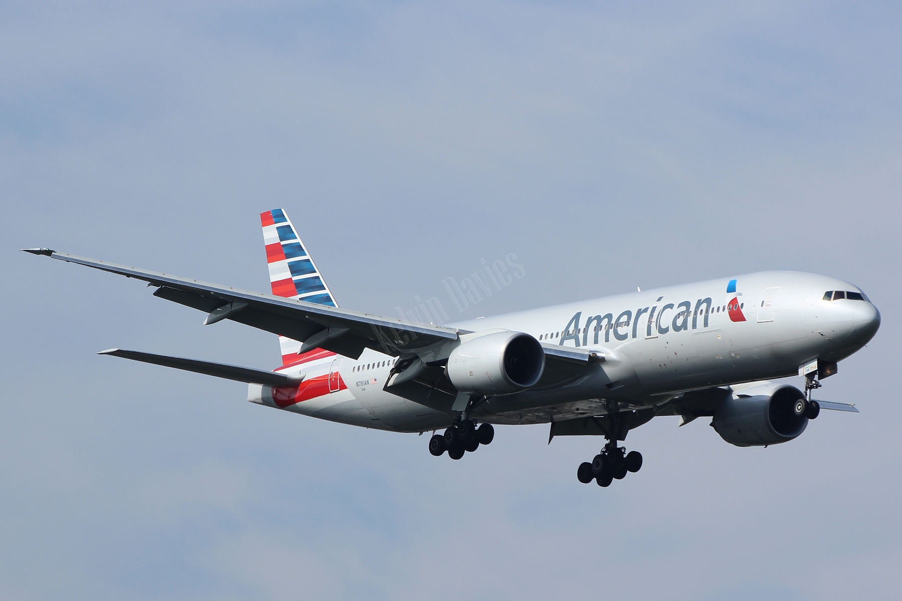 American Airlines B777 N781AN