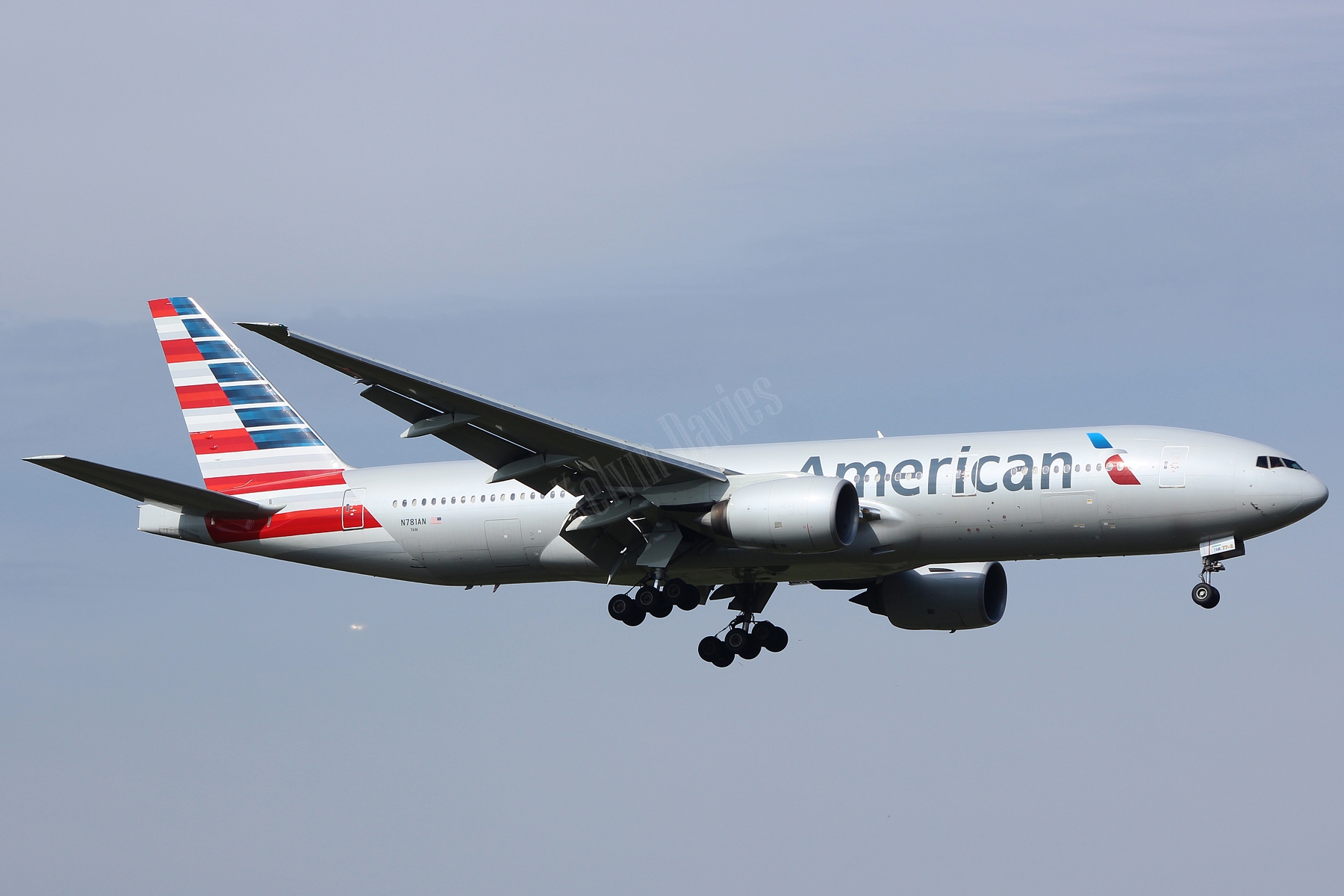 American Airlines 777 N781AN